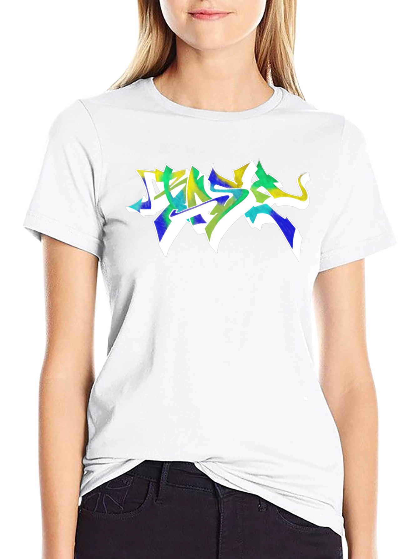 Graffiti T-Shirt - Urban Style Black Tee
