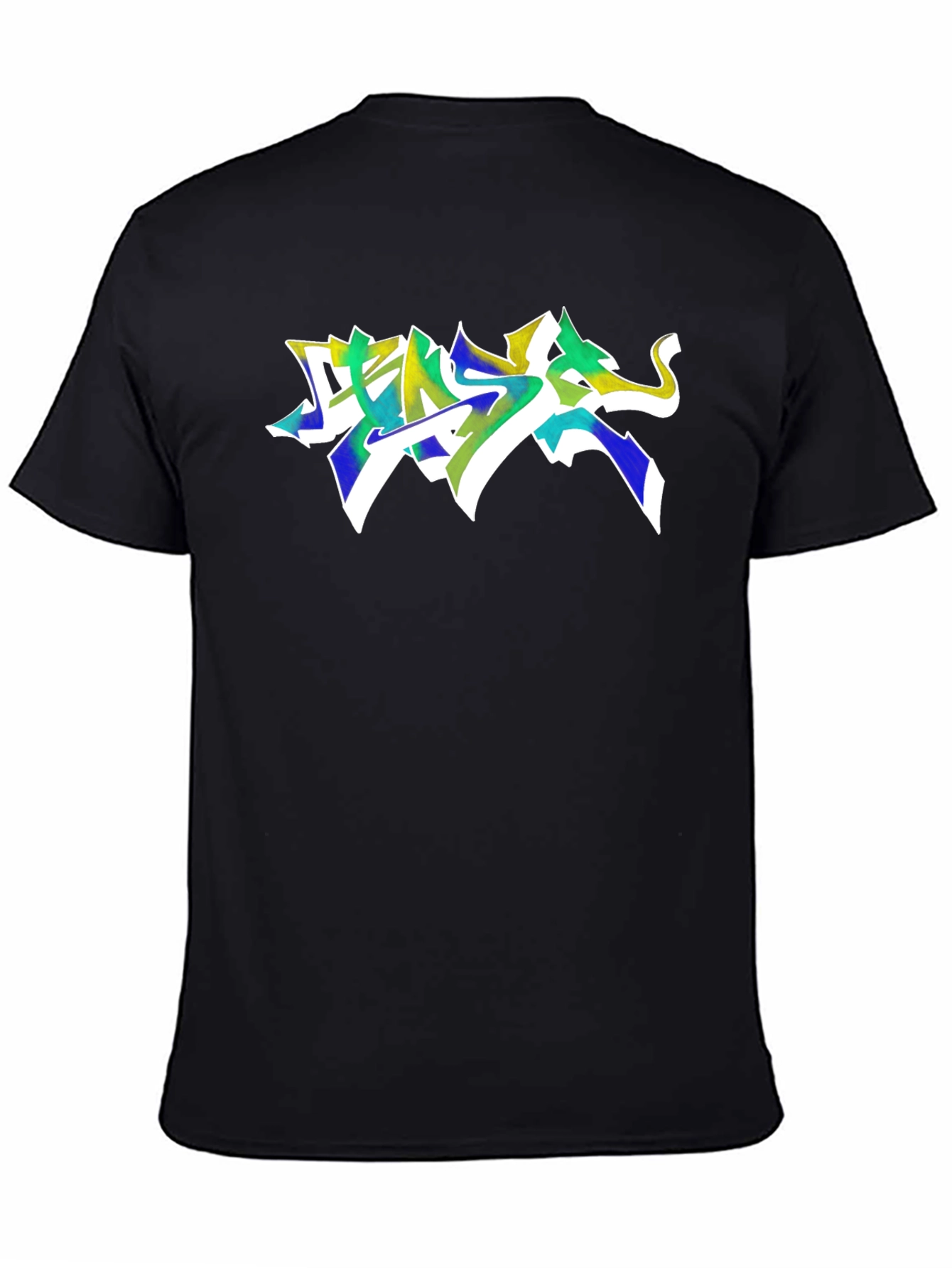 Graffiti T-Shirt - Urban Style Black Tee