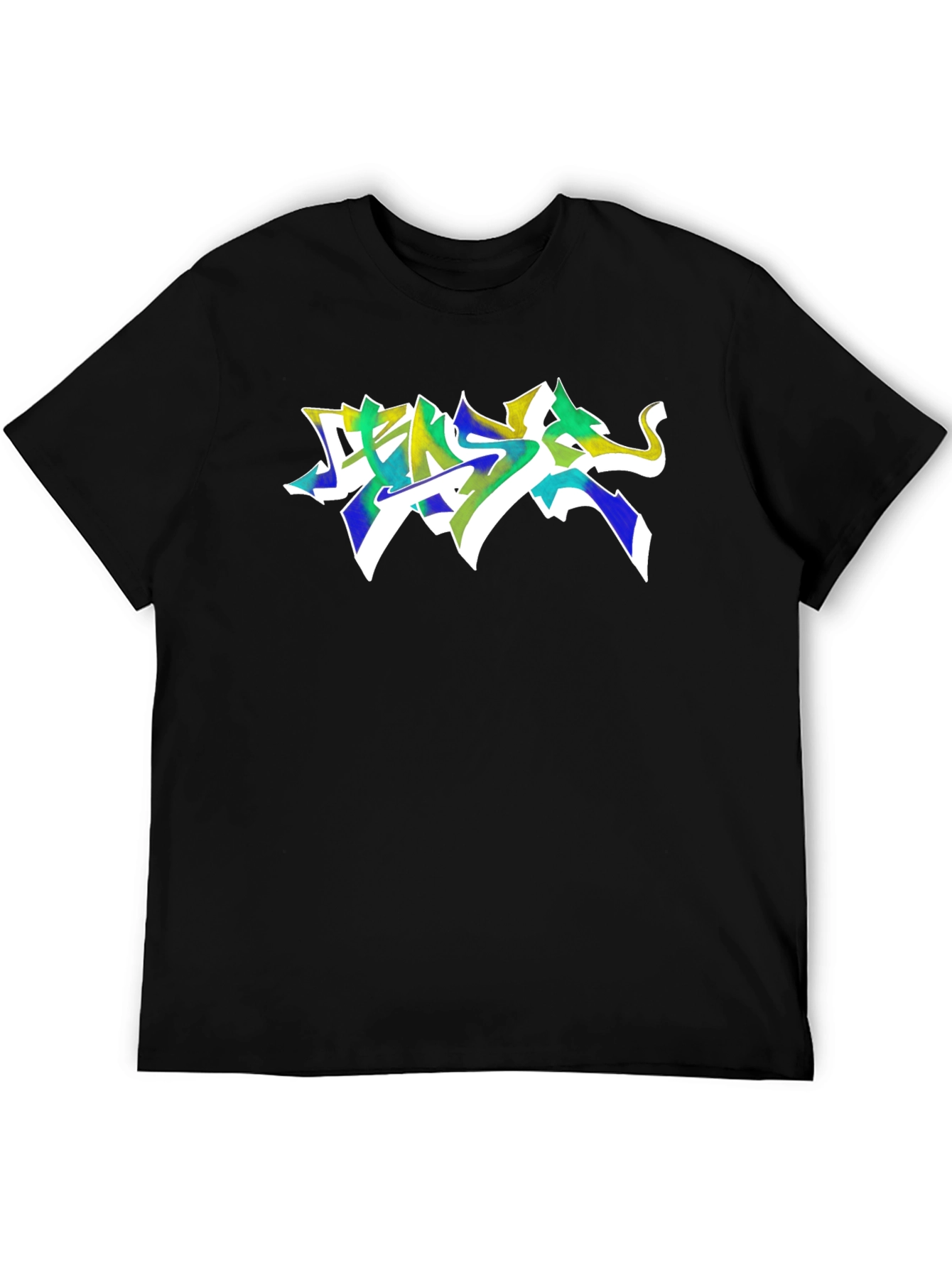 Graffiti T-Shirt - Urban Style Black Tee