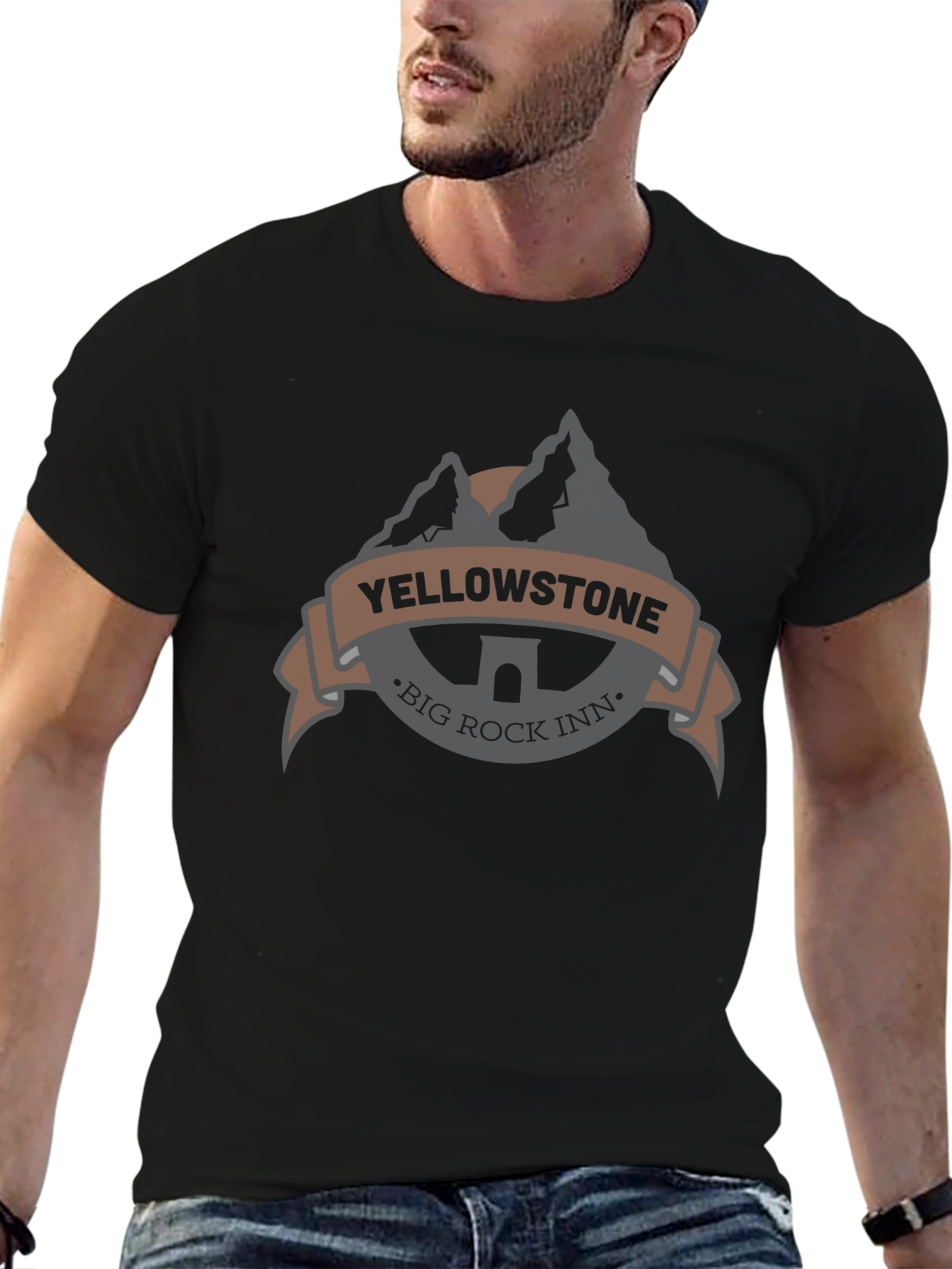Yellowstone Big Rock Inn Black T-Shirt