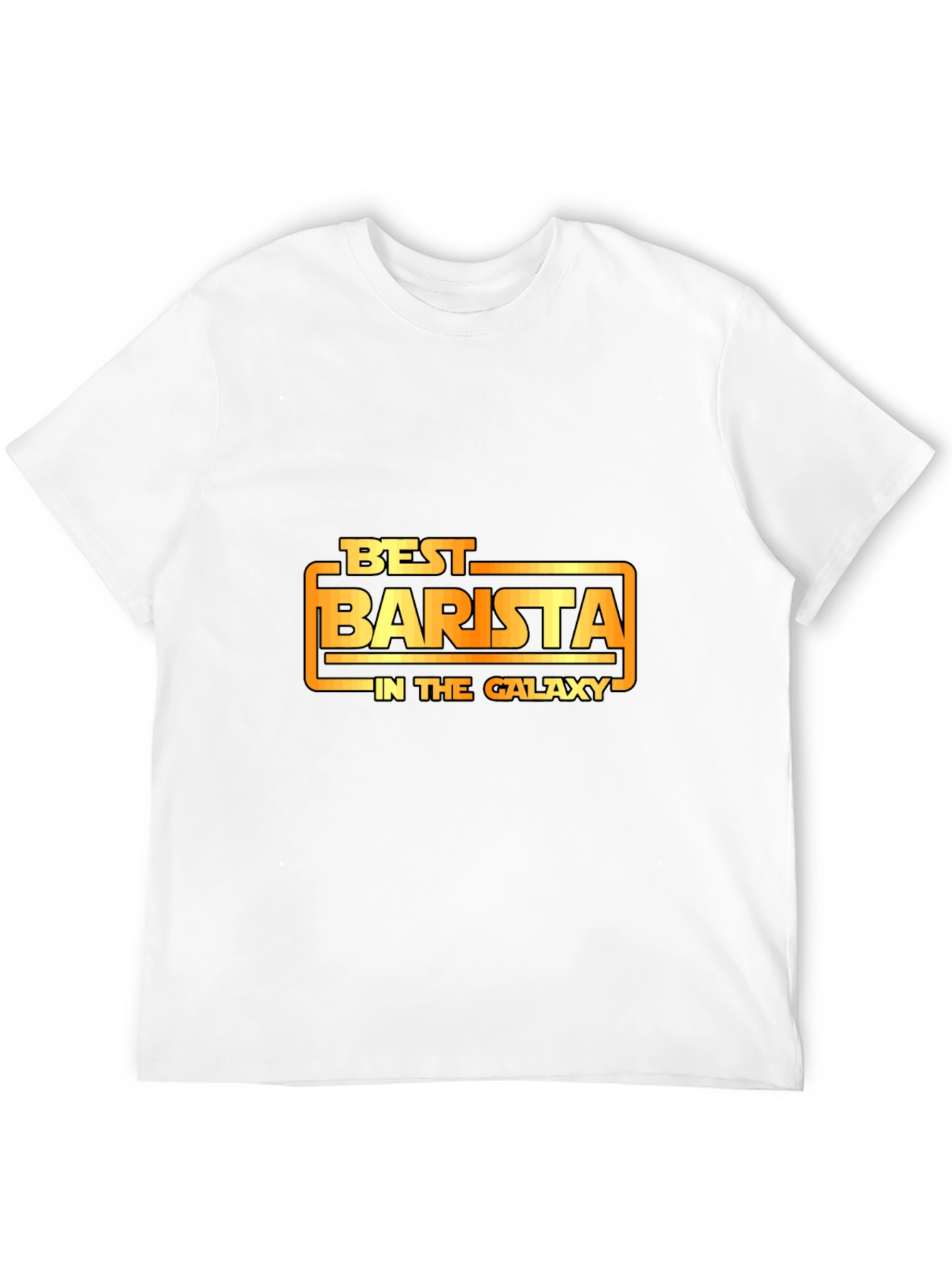 Best Barista in the Galaxy Graphic Tee - Black