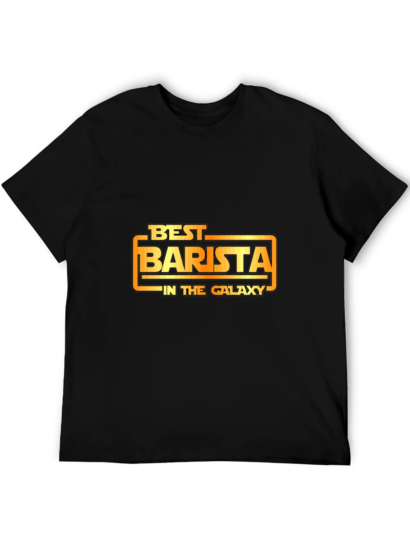 Best Barista in the Galaxy Graphic Tee - Black