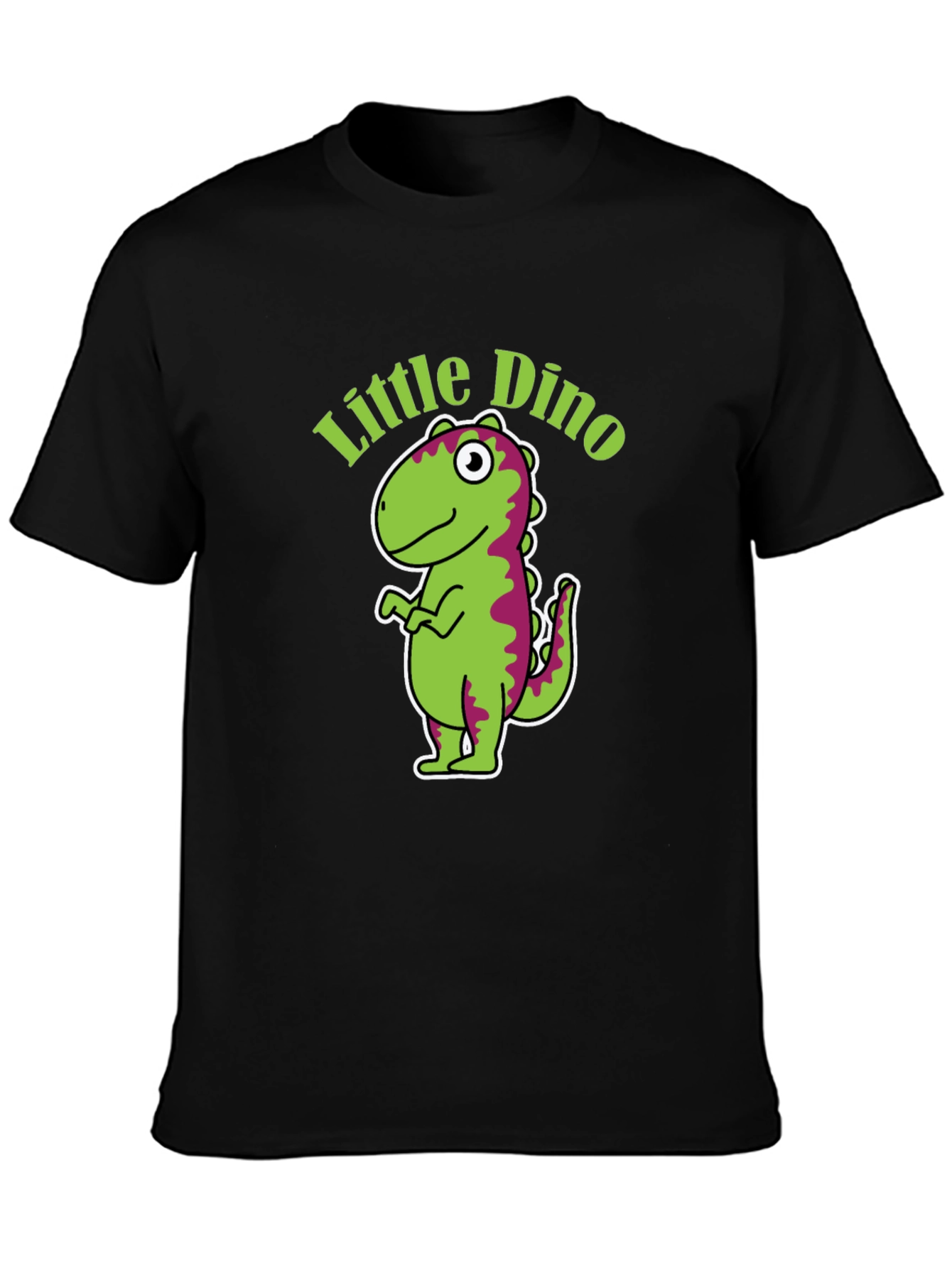 Little Dino Graphic Tee - Black