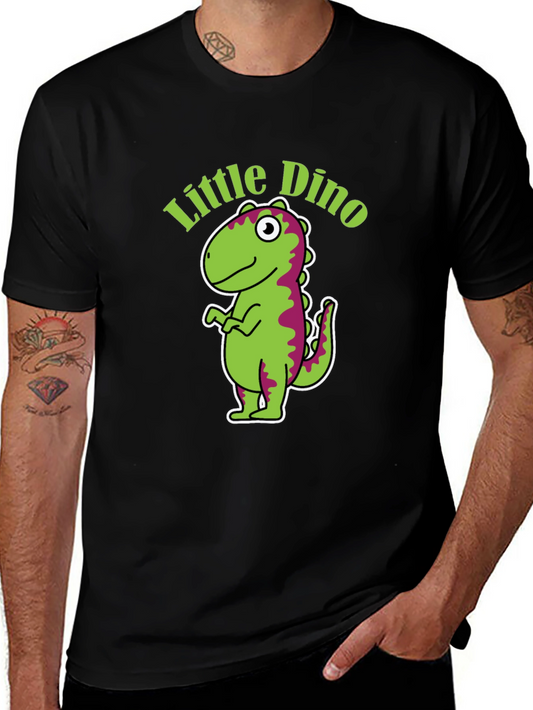 Little Dino Graphic Tee - Black