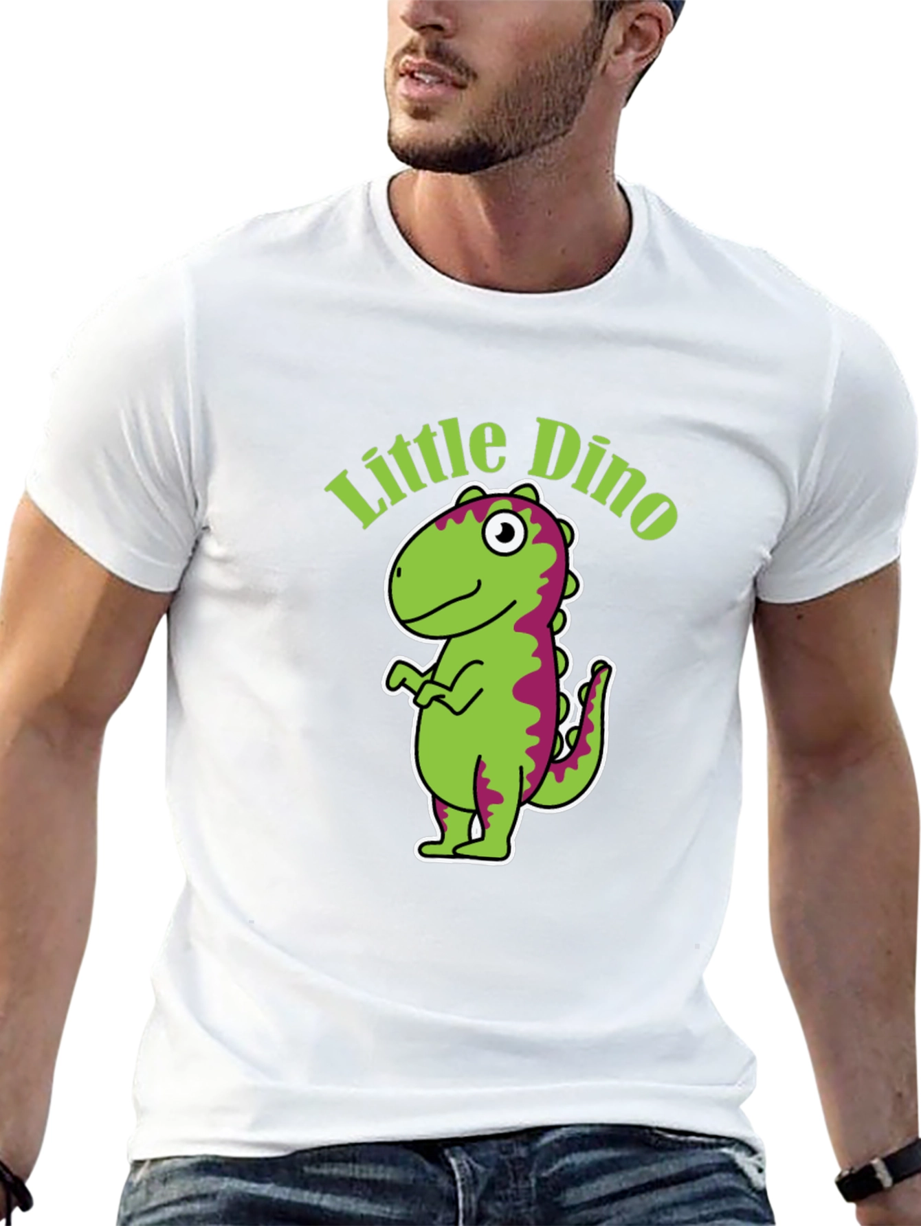 Little Dino Graphic Tee - Black