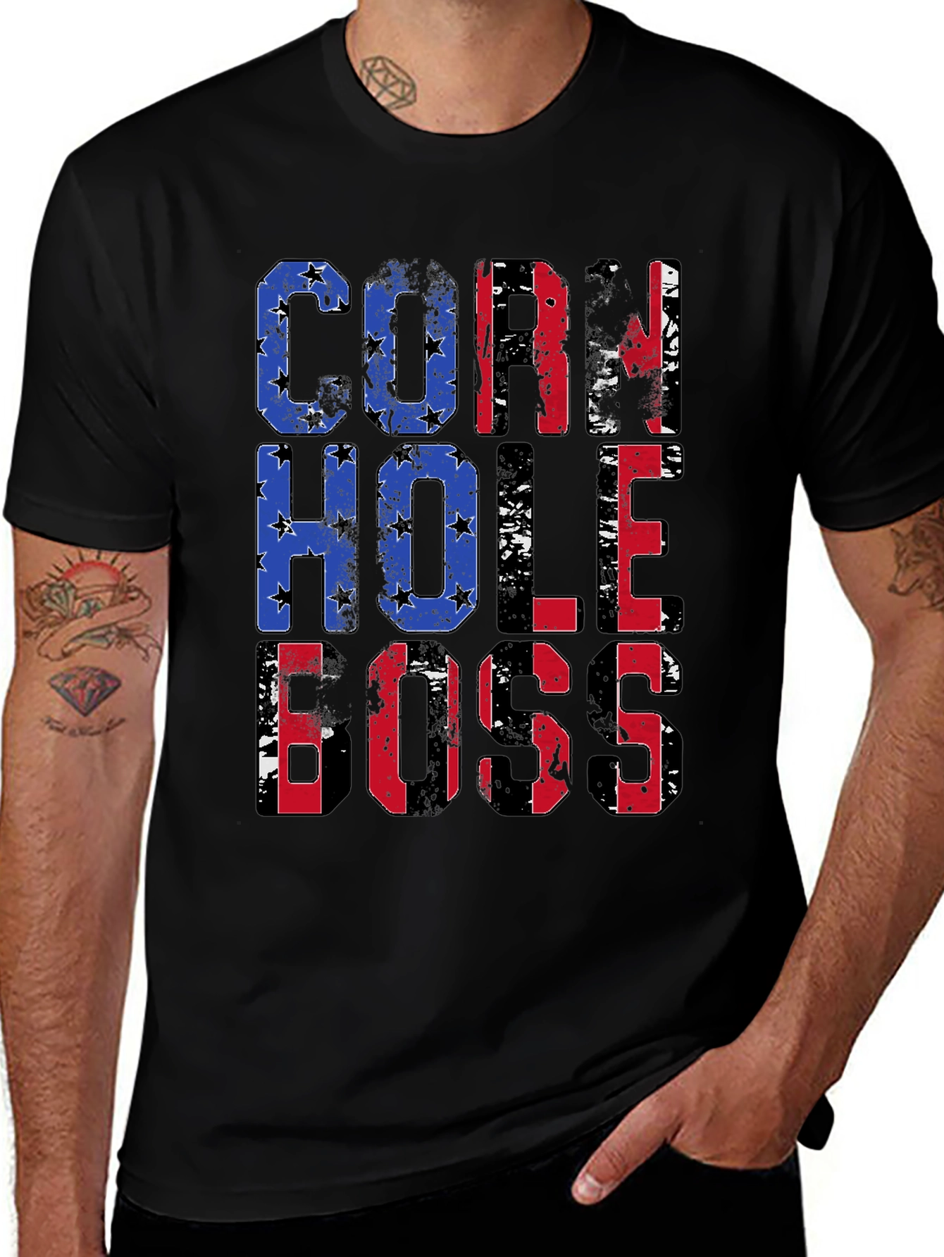 Cornhole Boss Graphic T-Shirt