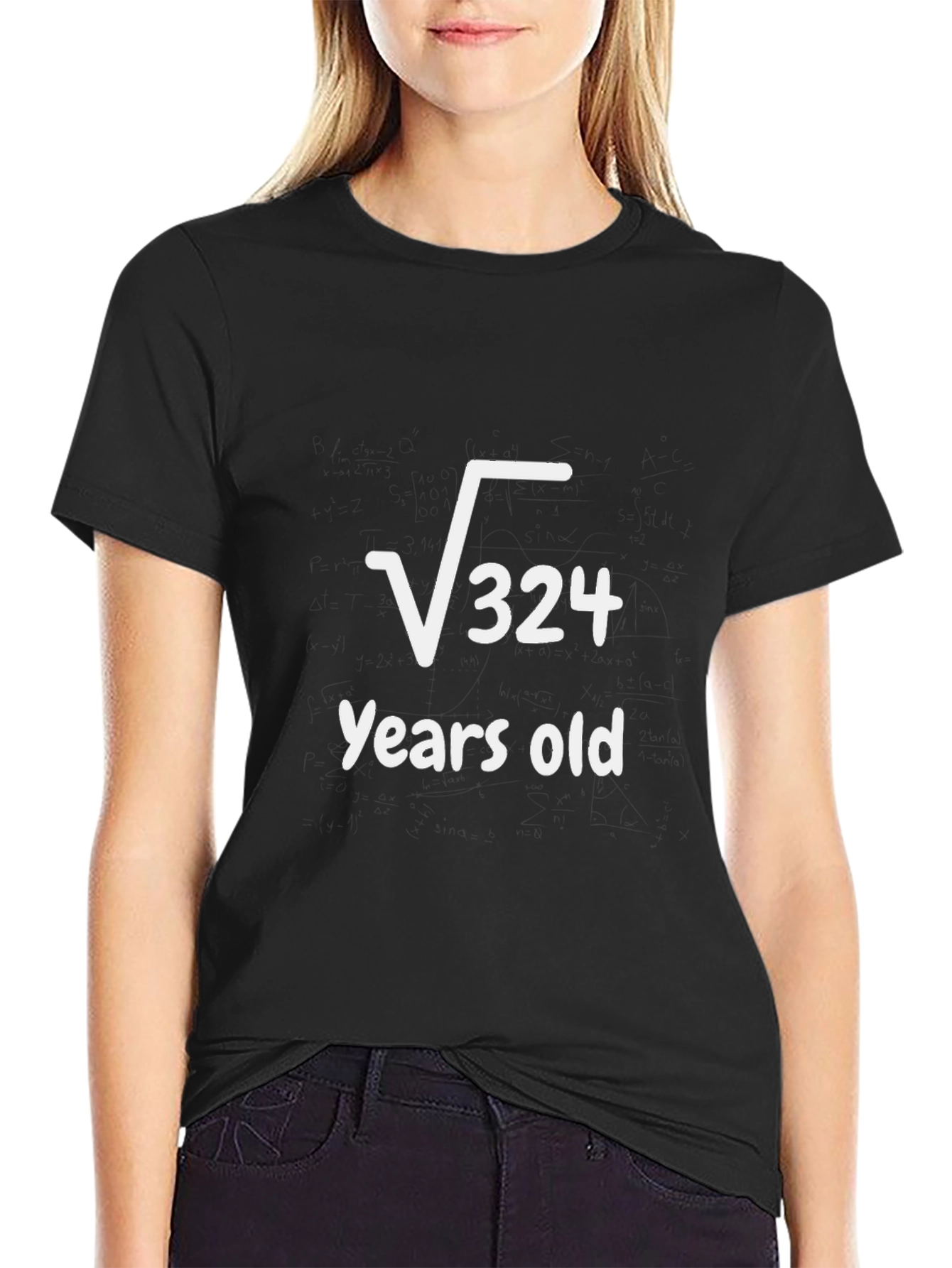 Funny 18 Years Old T-Shirt - Math Birthday Gift