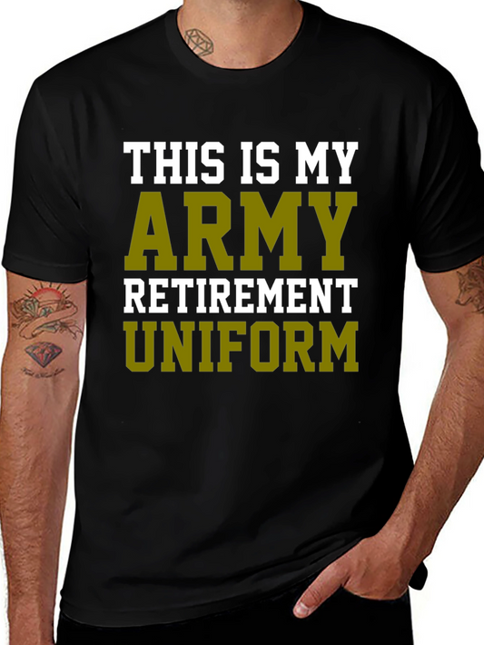 Army Retirement Uniform T-Shirt