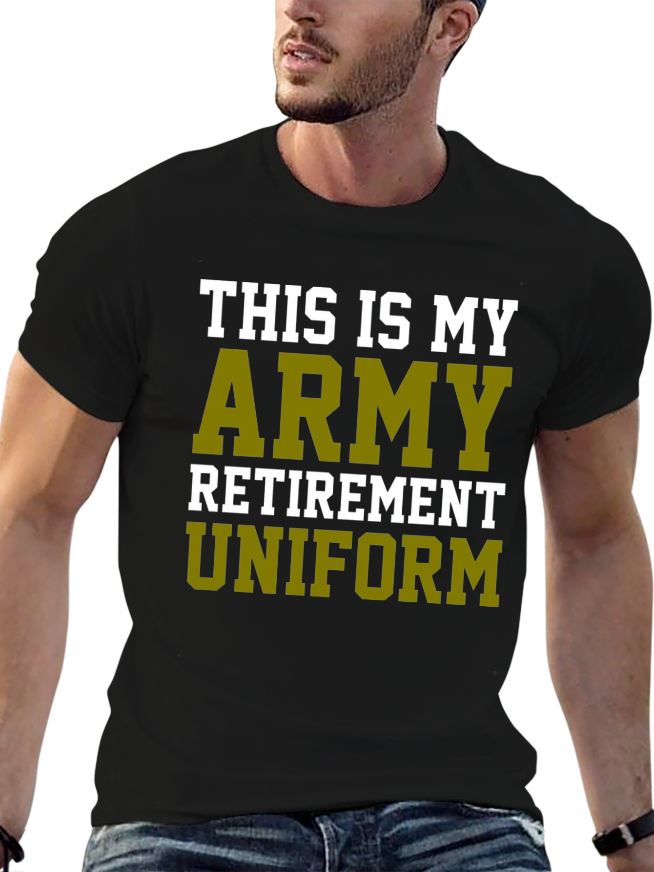 Army Retirement Uniform T-Shirt