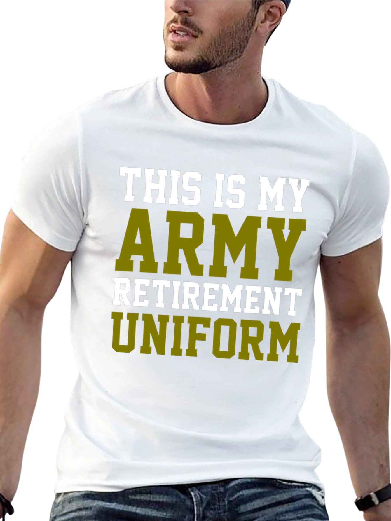 Army Retirement Uniform T-Shirt