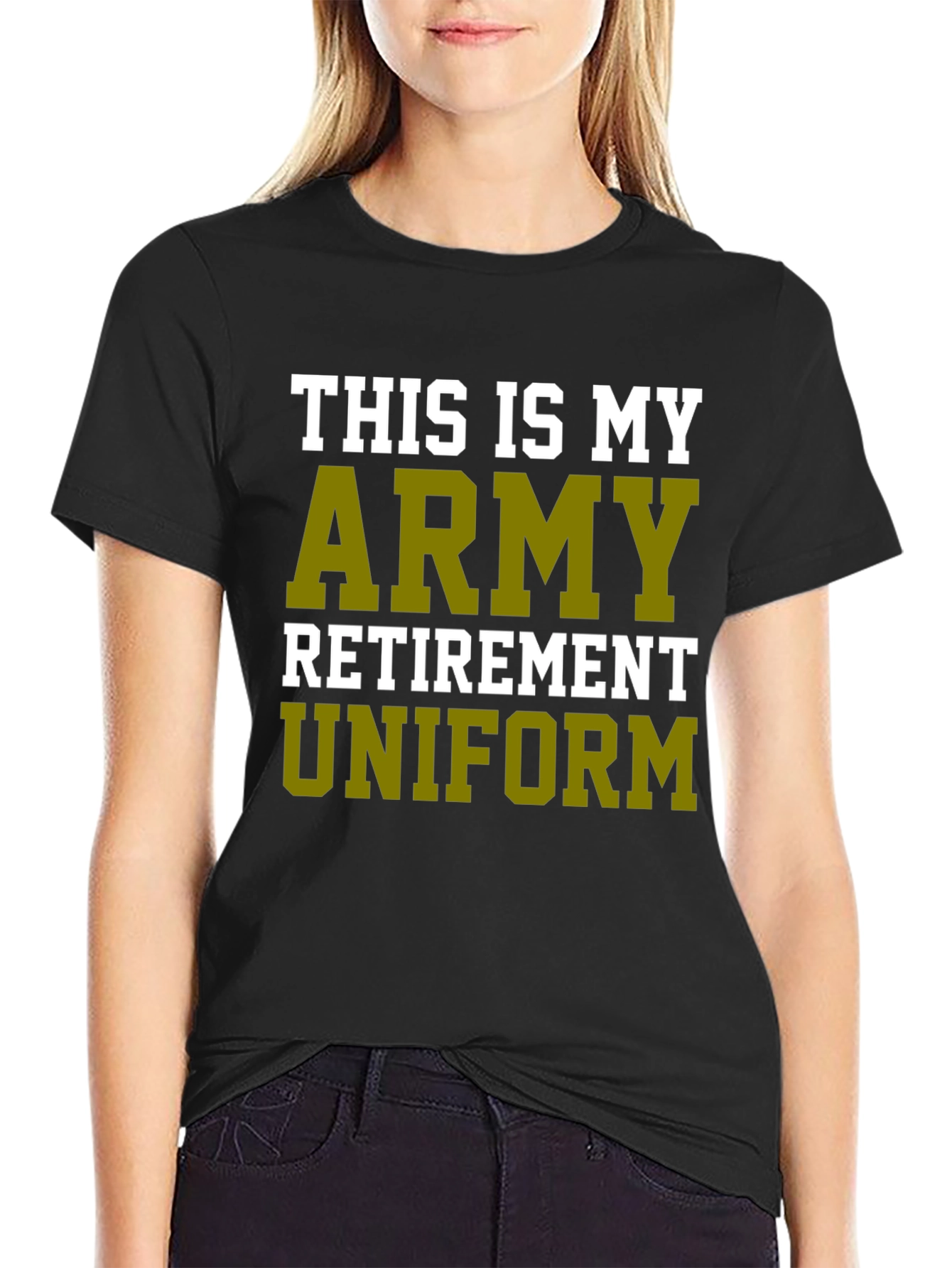 Army Retirement Uniform T-Shirt