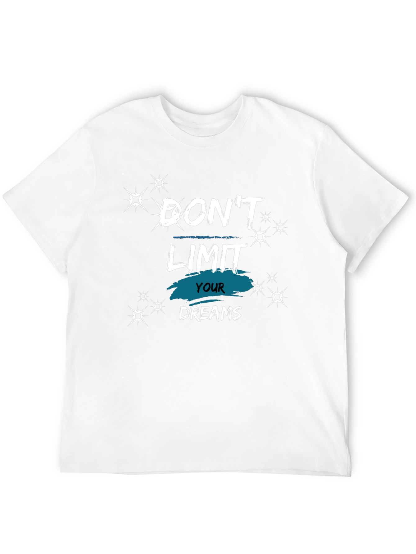 Dont Limit Your Dreams Black Graphic Tee