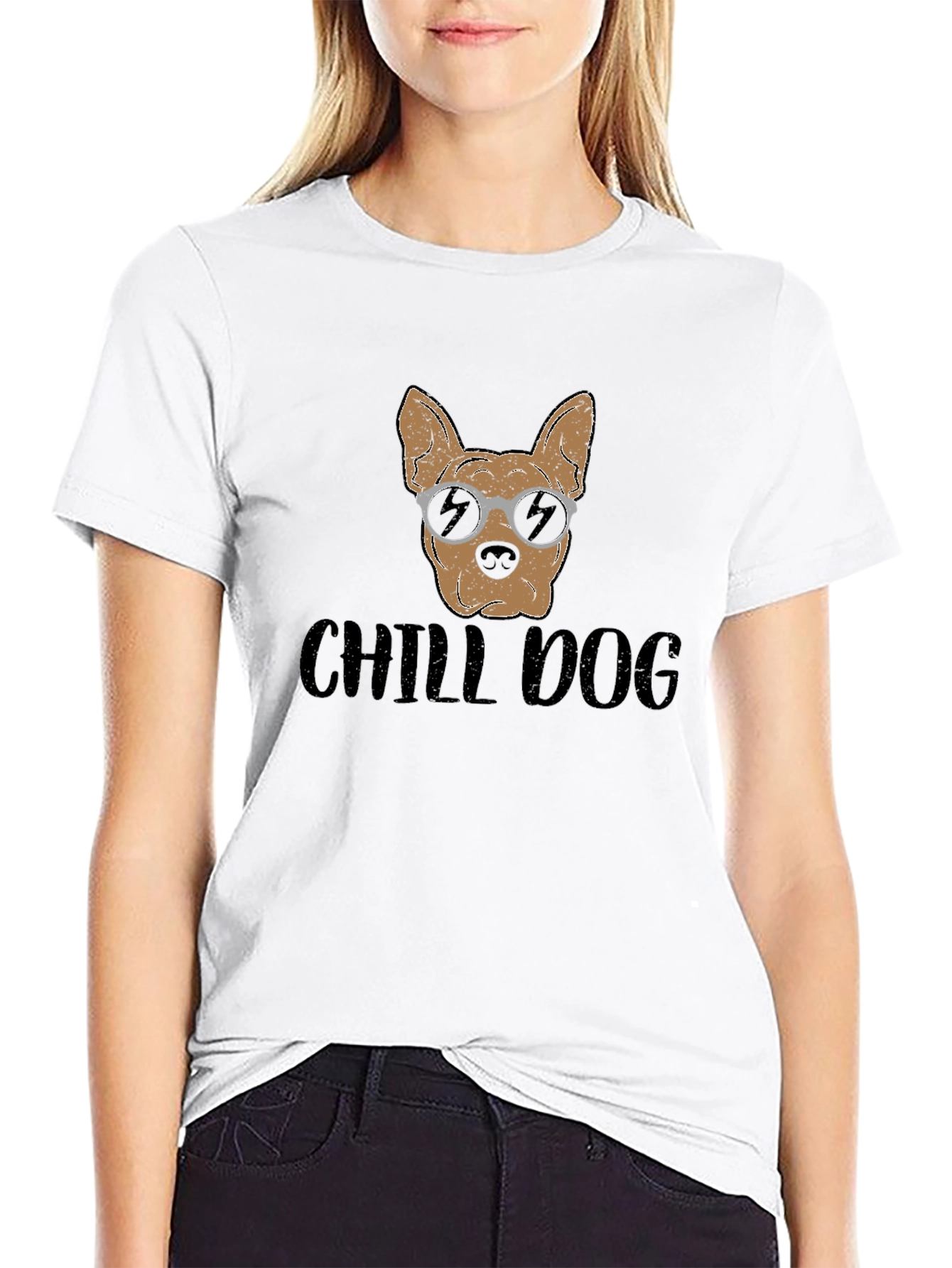 Chill Dog T-Shirt - Cool Canine Tee