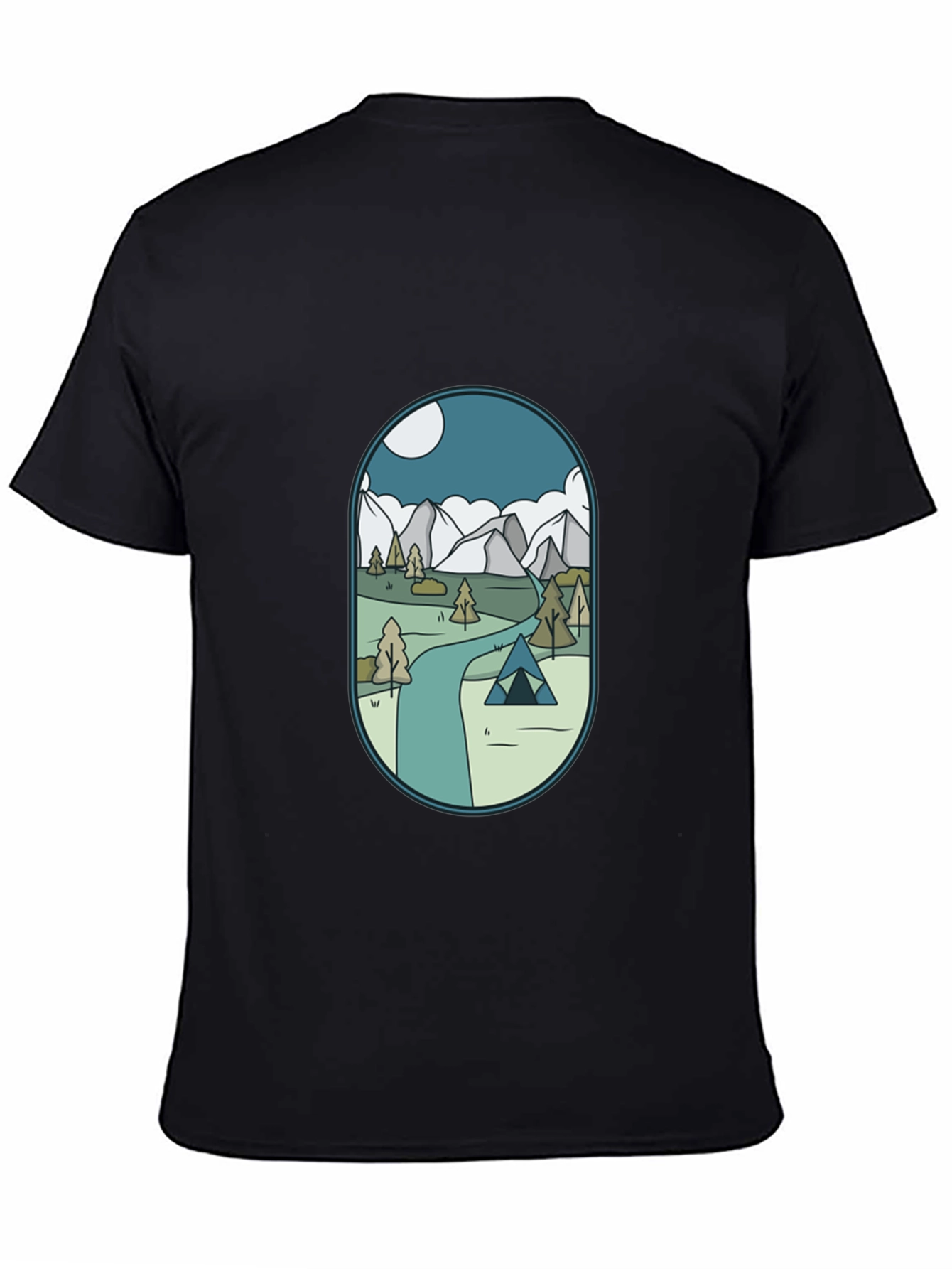 Nature Graphic Tee - Mountain Adventure