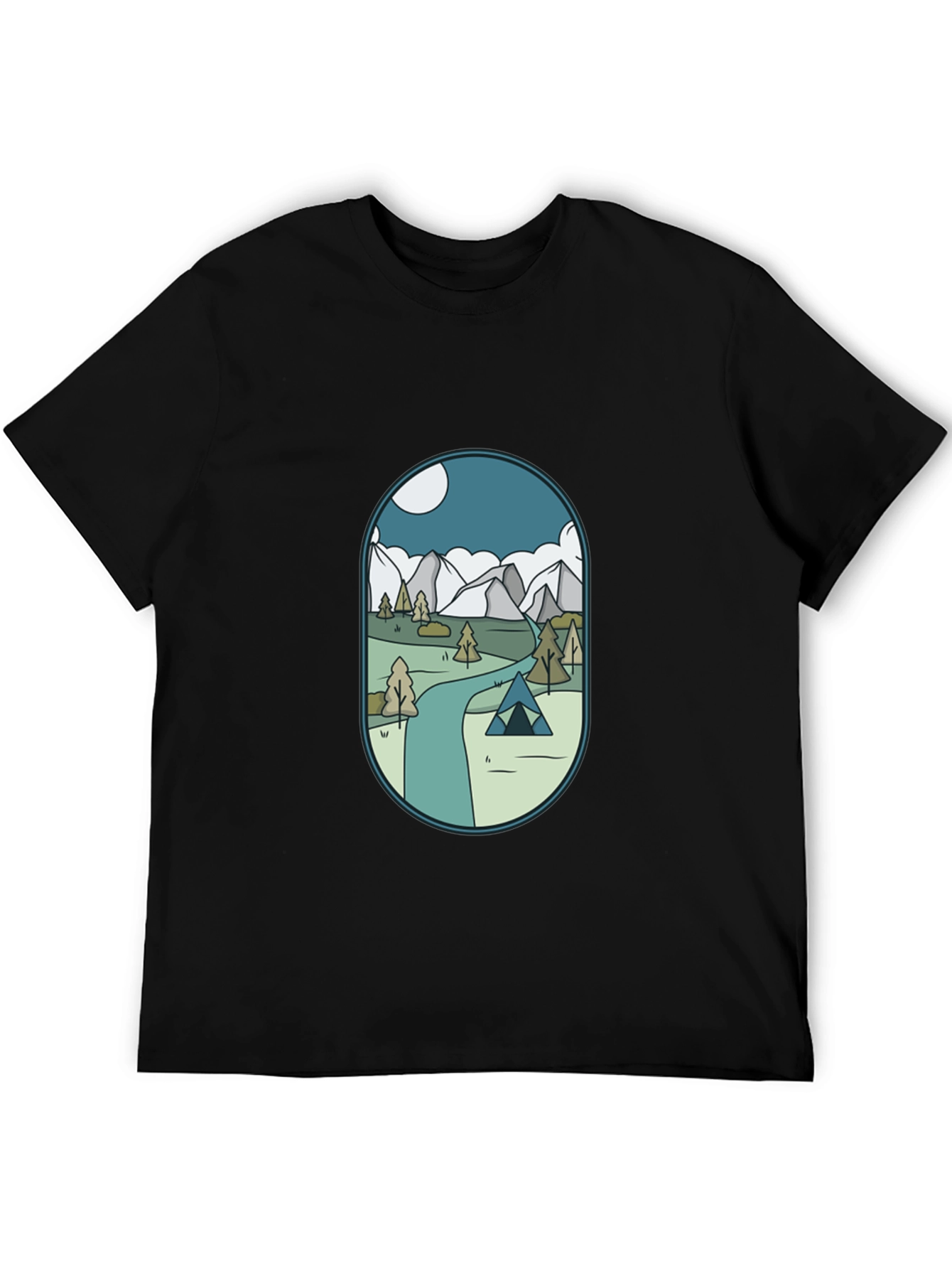 Nature Graphic Tee - Mountain Adventure