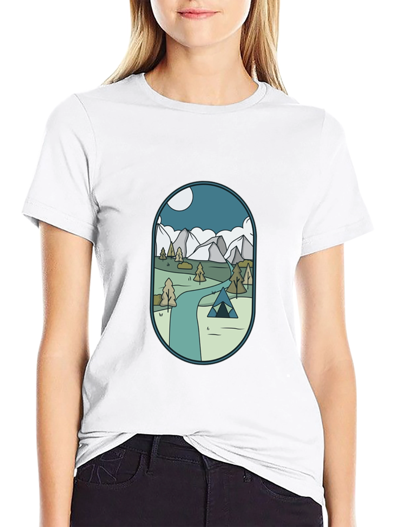 Nature Graphic Tee - Mountain Adventure