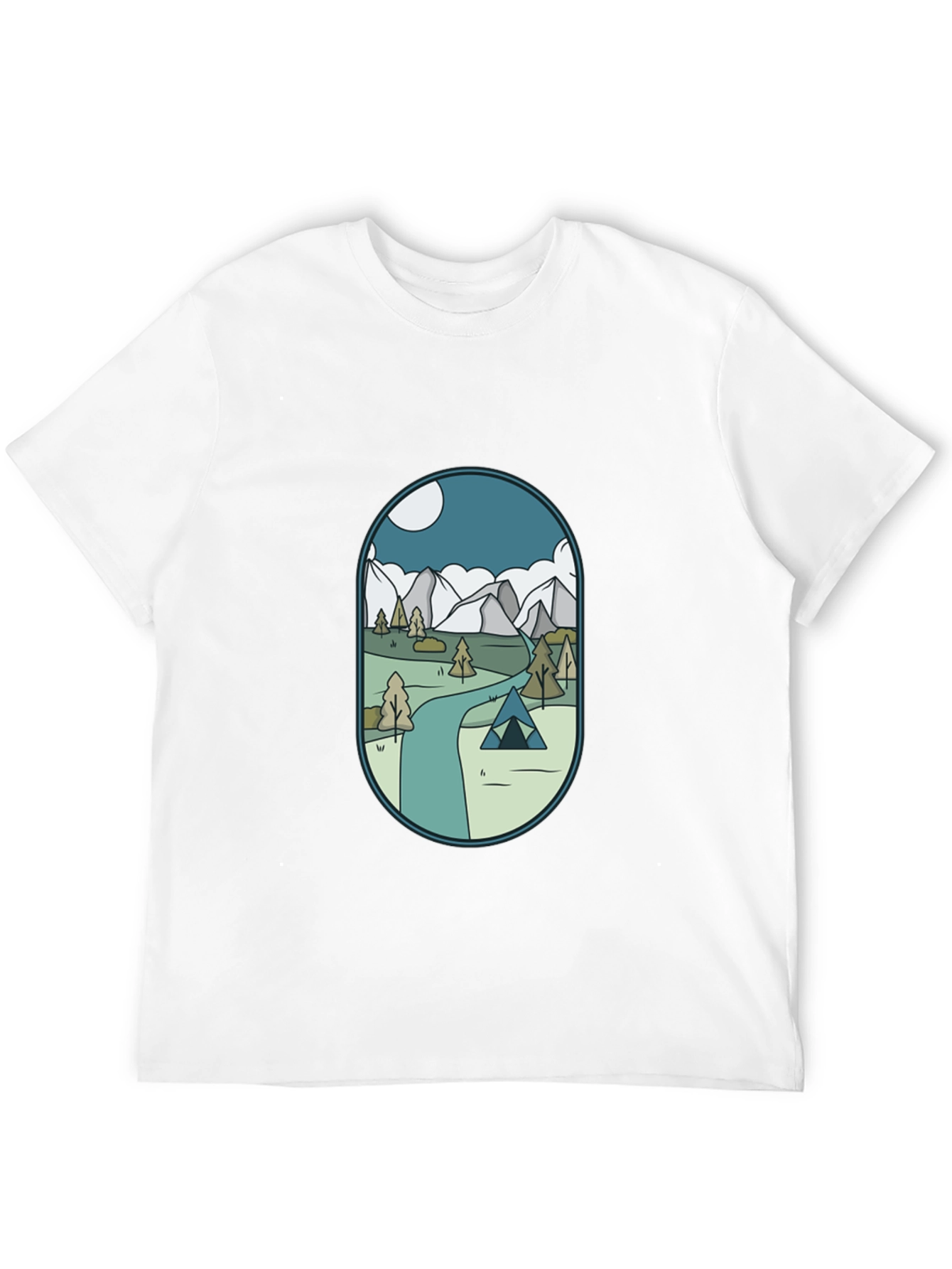 Nature Graphic Tee - Mountain Adventure