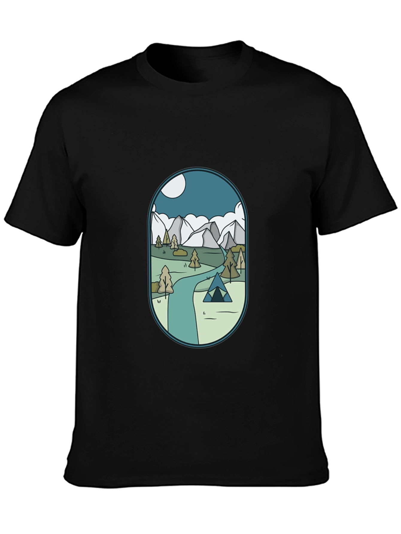 Nature Graphic Tee - Mountain Adventure