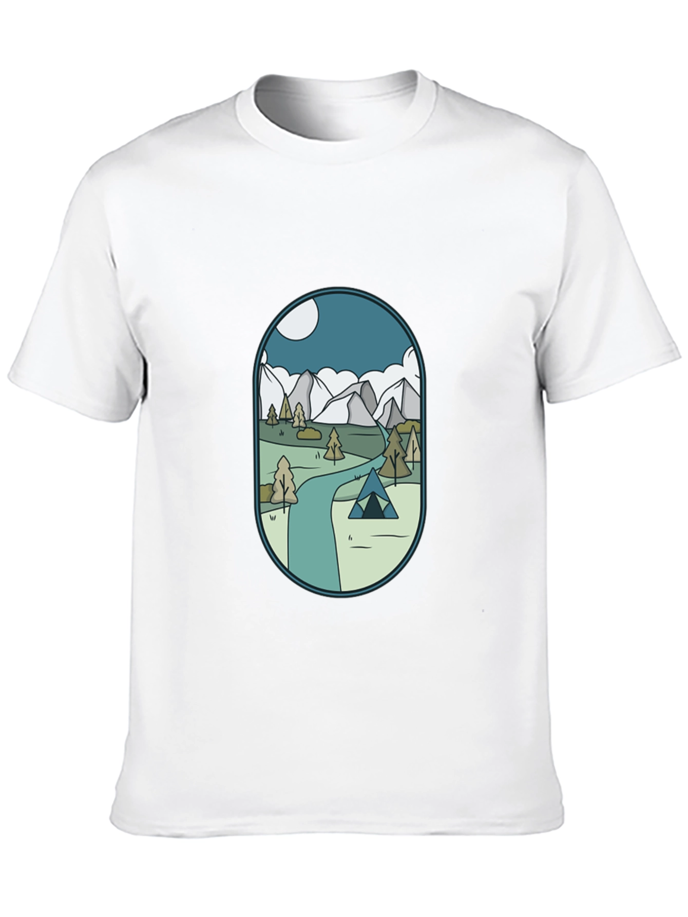 Nature Graphic Tee - Mountain Adventure
