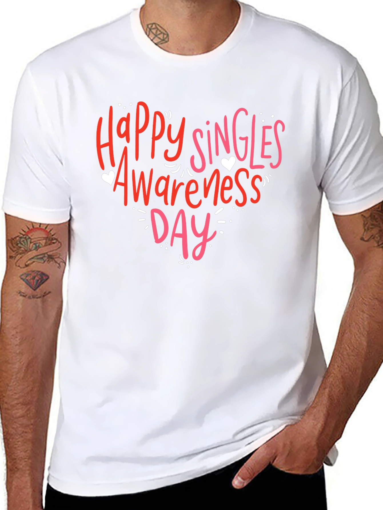 Happy Singles Awareness Day Graphic Tee
