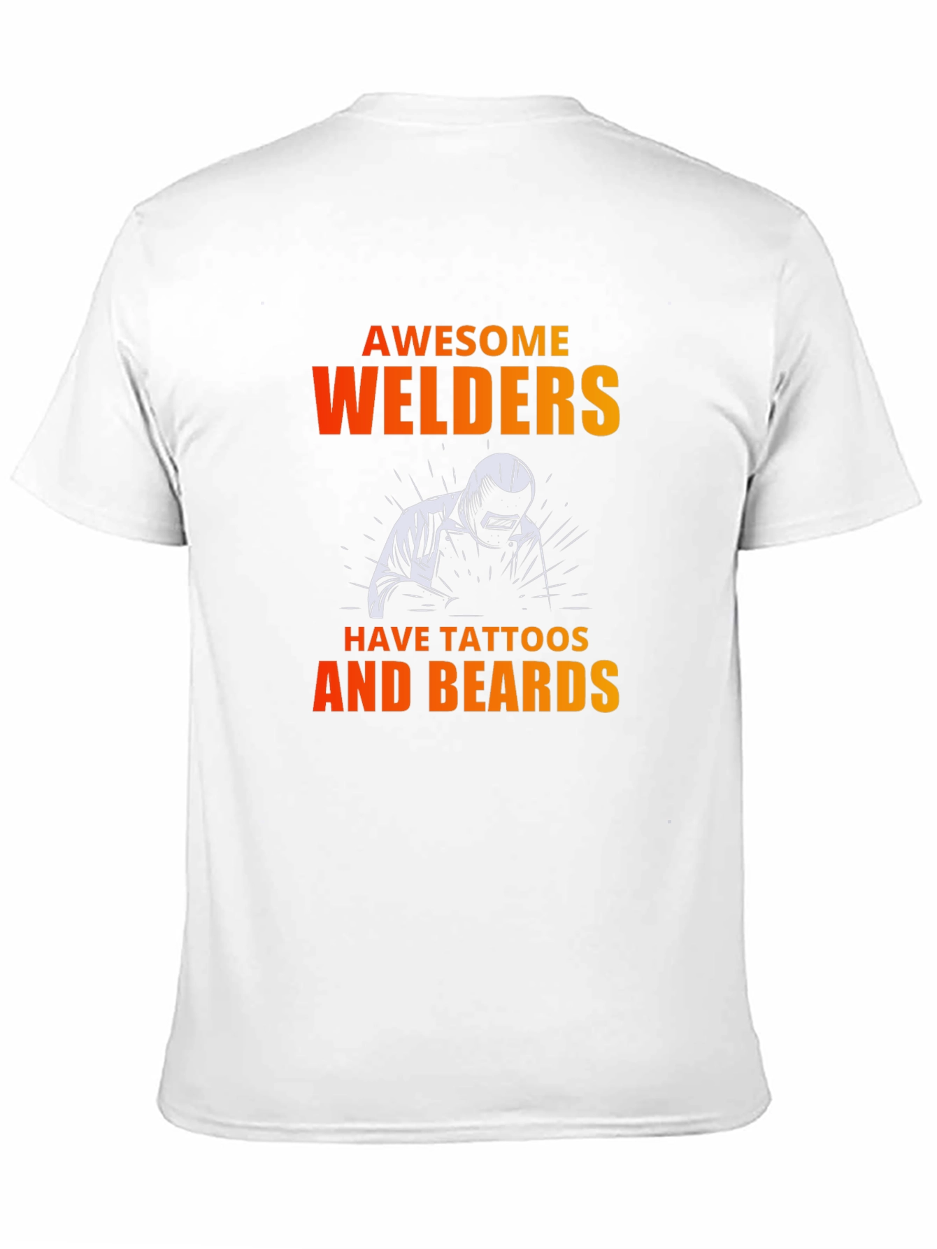 Awesome Welders T-Shirt - Tattoos & Beards