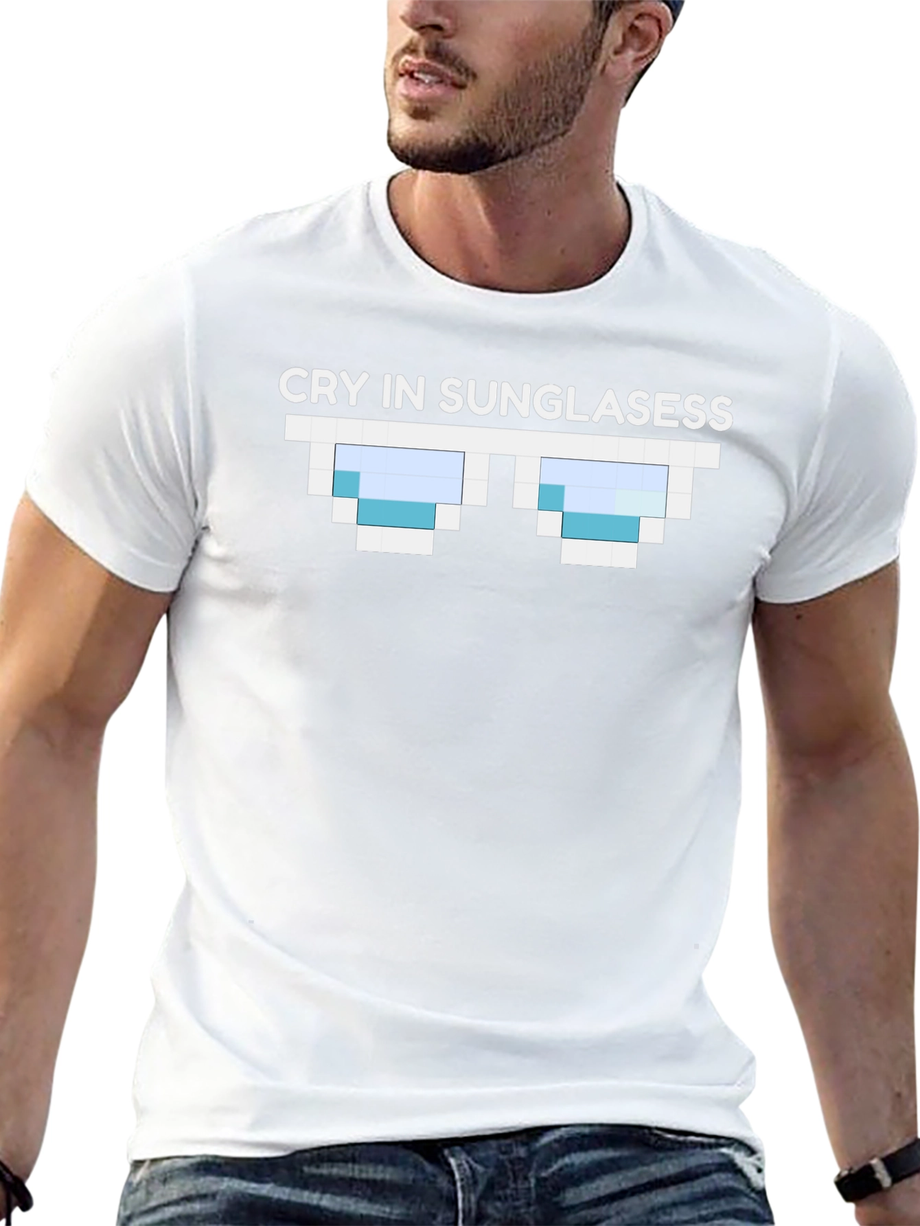 Cry in Sunglasess T-Shirt