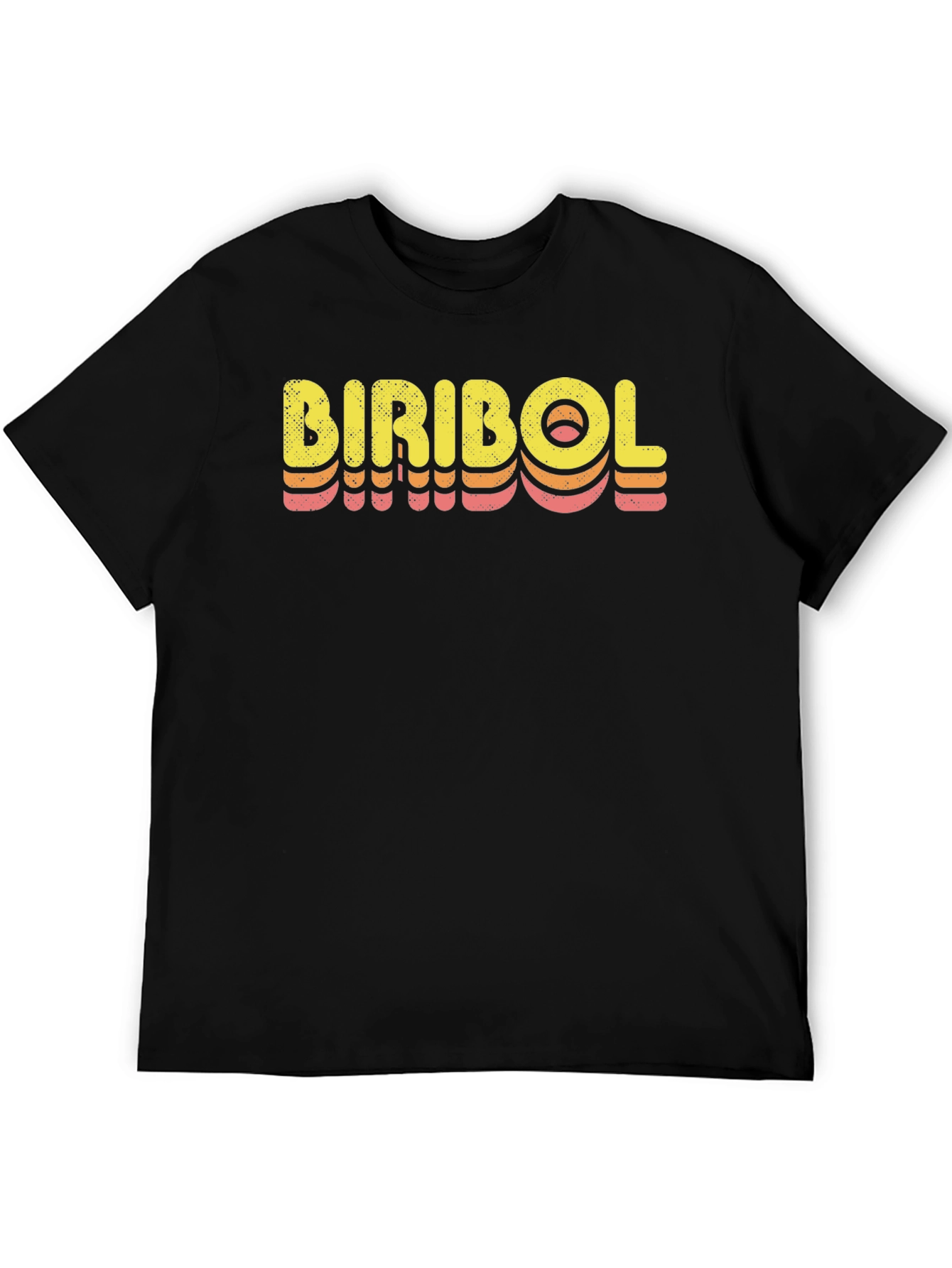 Biribol Retro Black T-Shirt