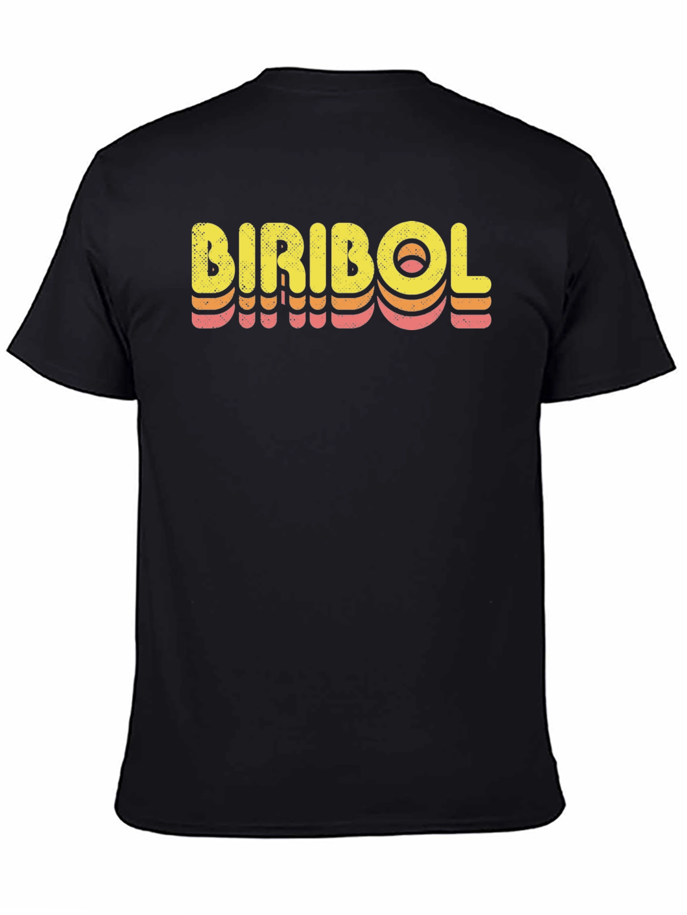 Biribol Retro Black T-Shirt