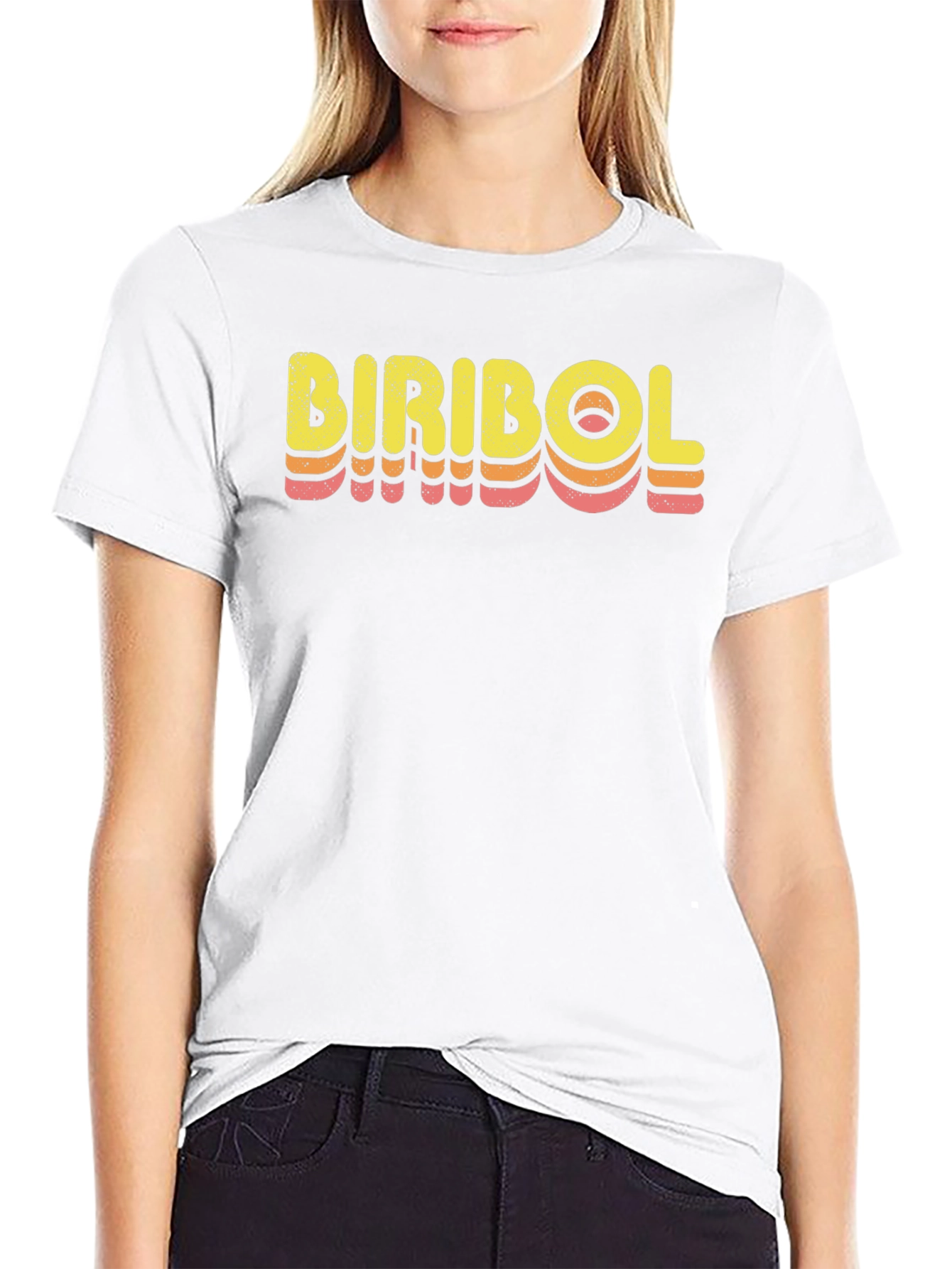 Biribol Retro Black T-Shirt