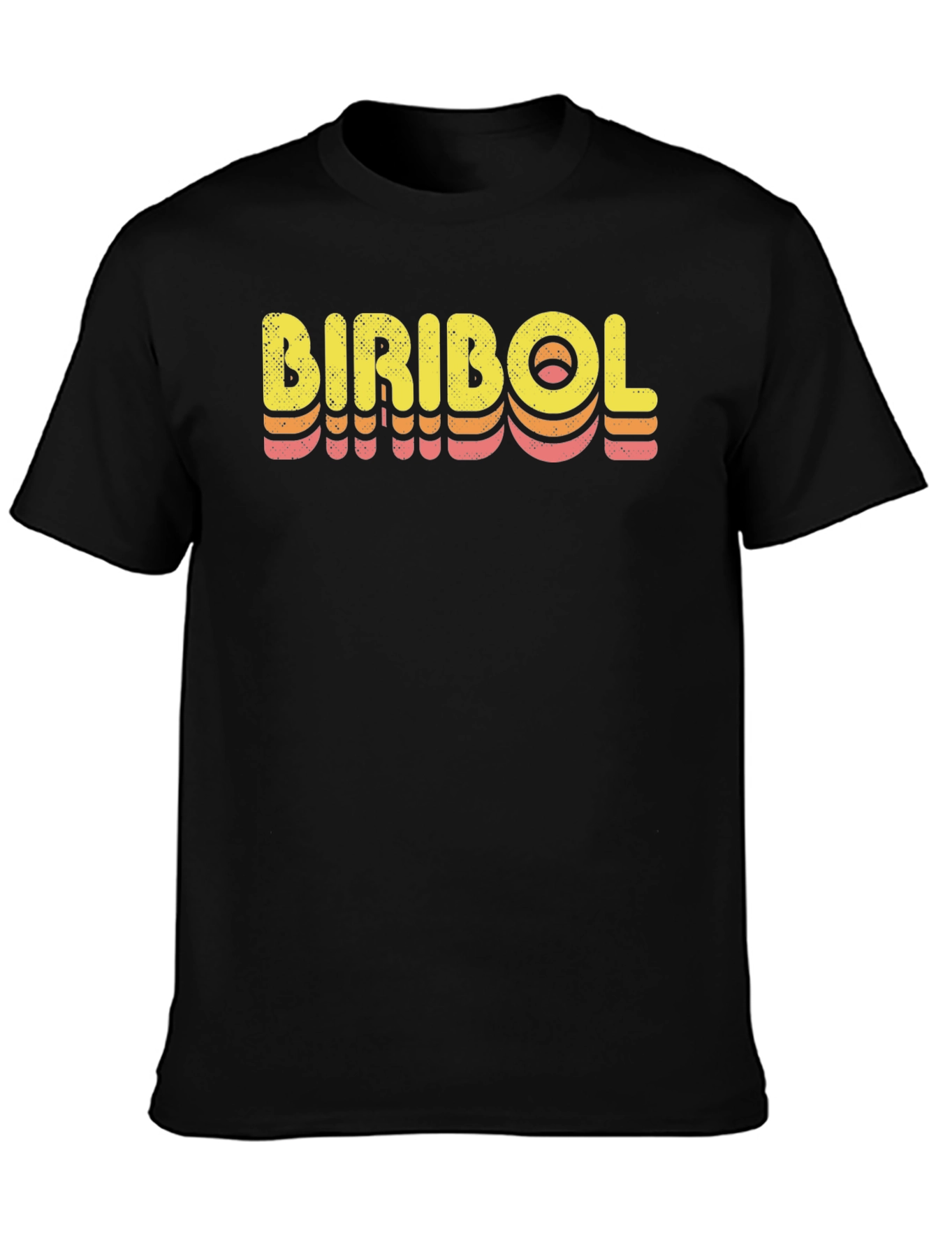 Biribol Retro Black T-Shirt