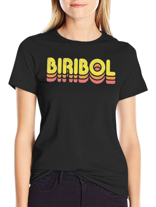 Biribol Retro Black T-Shirt