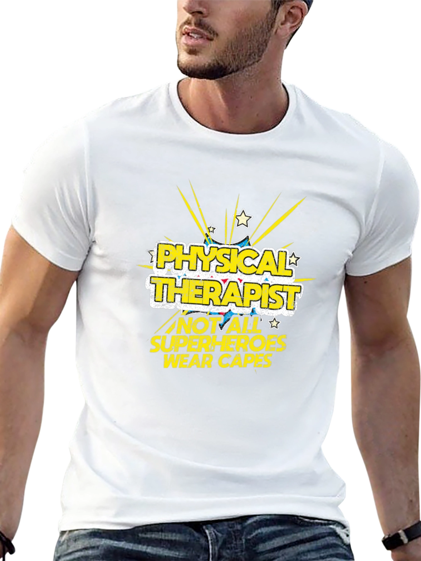 Physical Therapist Superhero T-Shirt