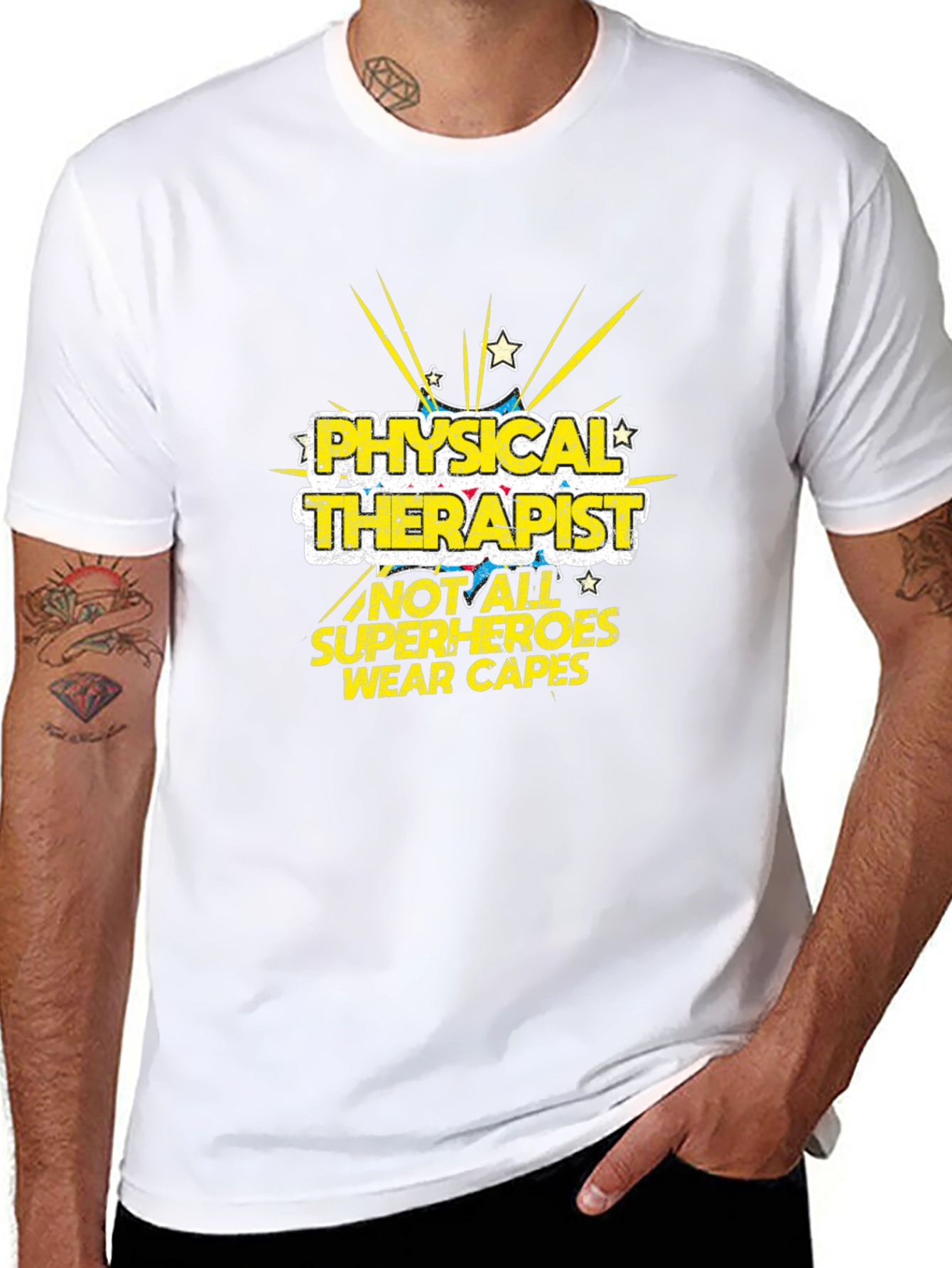 Physical Therapist Superhero T-Shirt