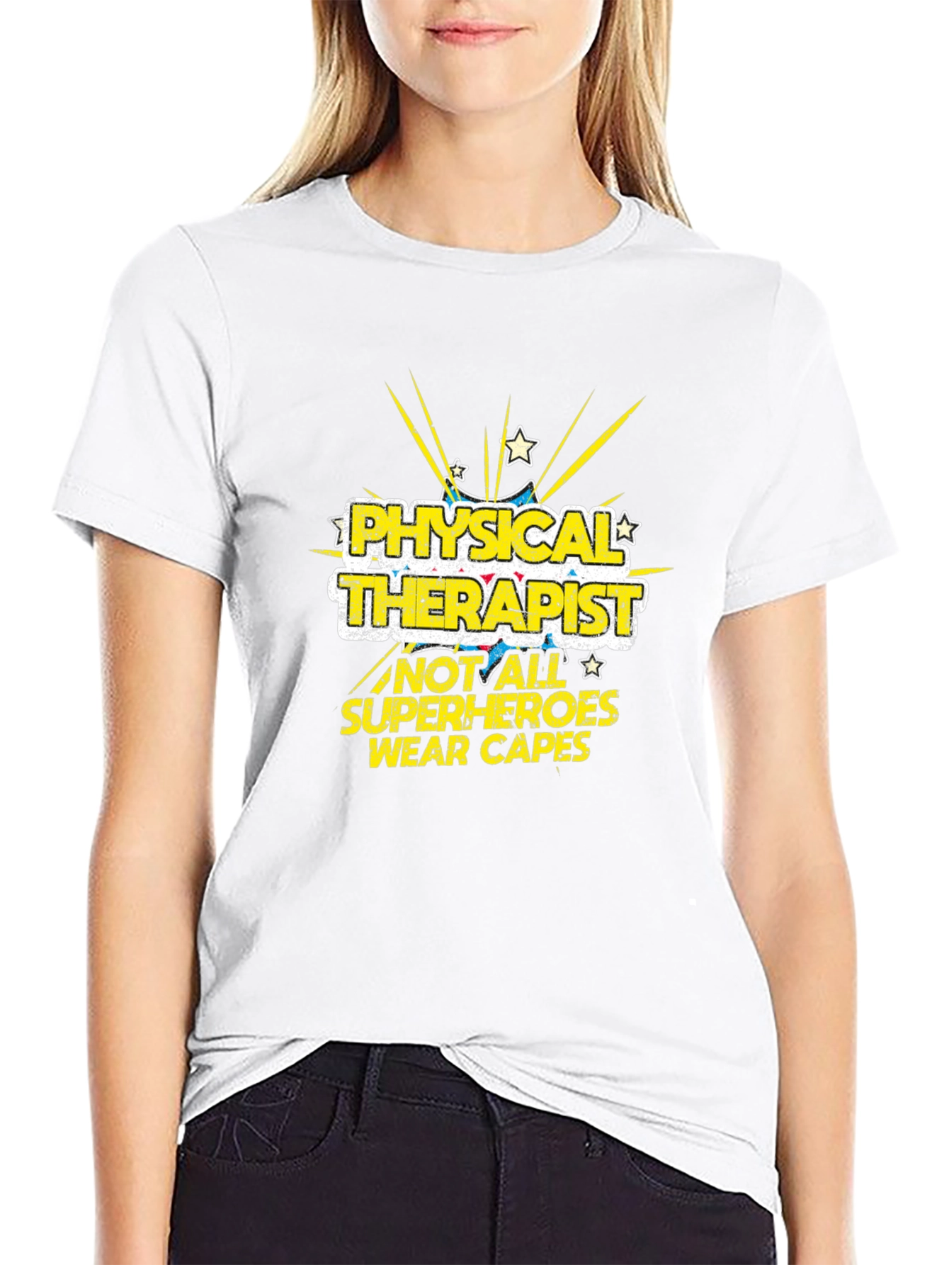 Physical Therapist Superhero T-Shirt