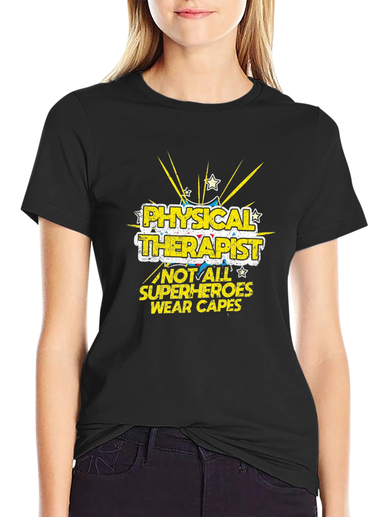 Physical Therapist Superhero T-Shirt