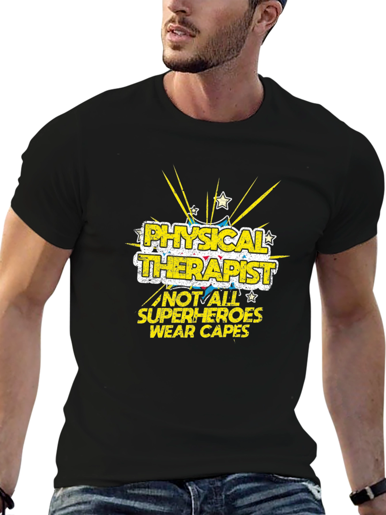 Physical Therapist Superhero T-Shirt
