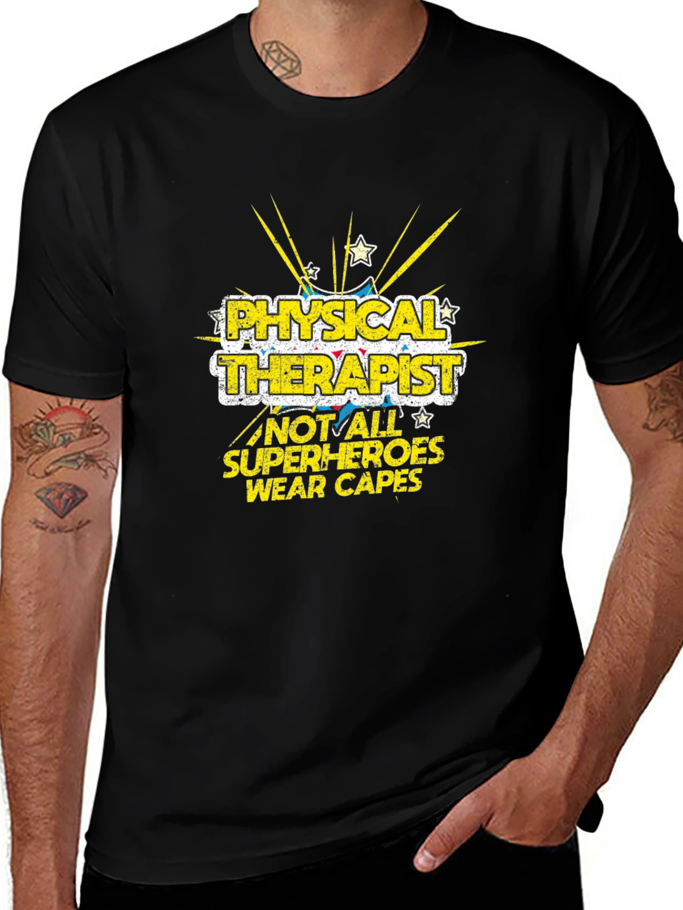 Physical Therapist Superhero T-Shirt