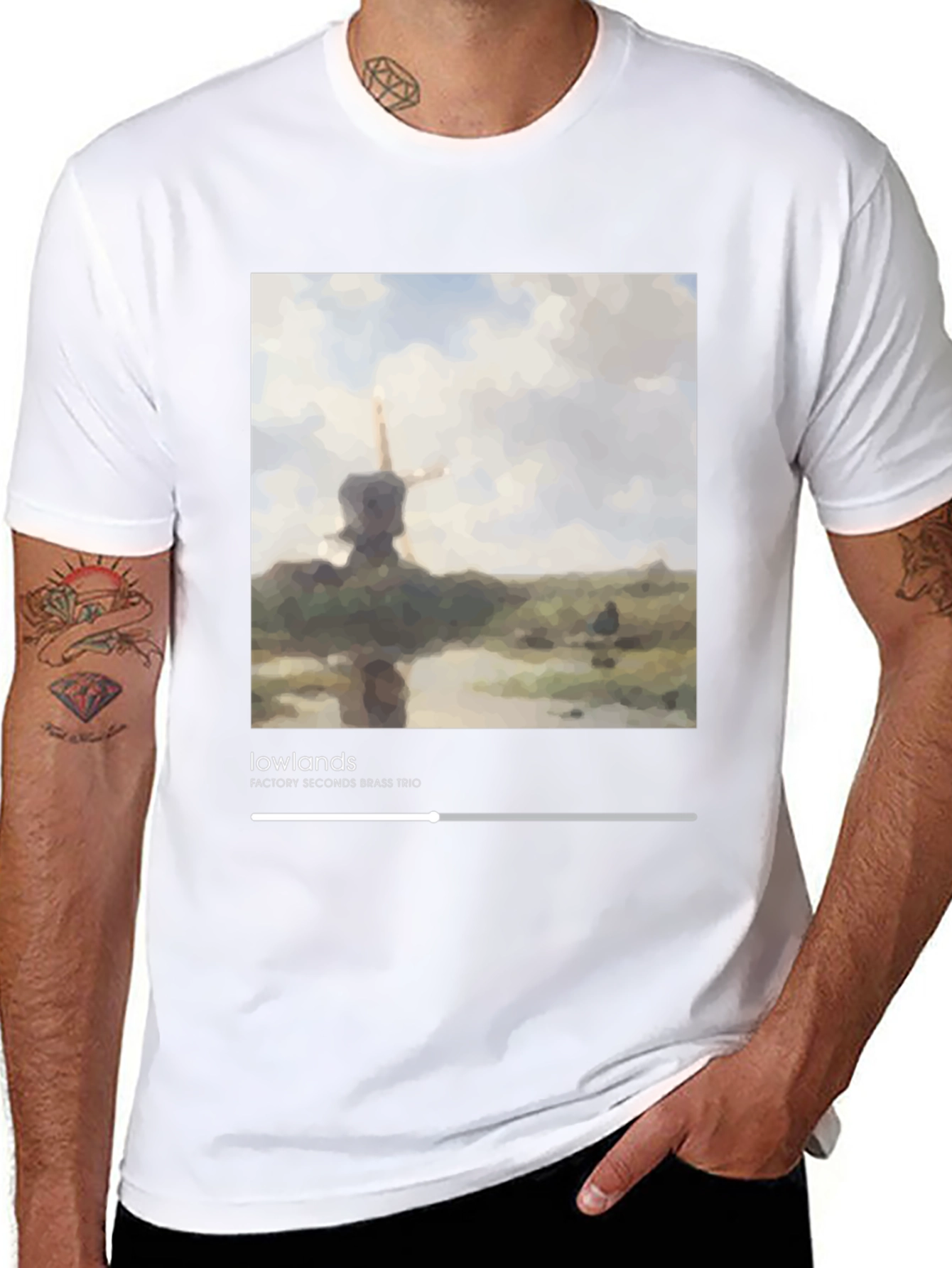 Lowlands Graphic Tee - Factory Seconds Brass Trio