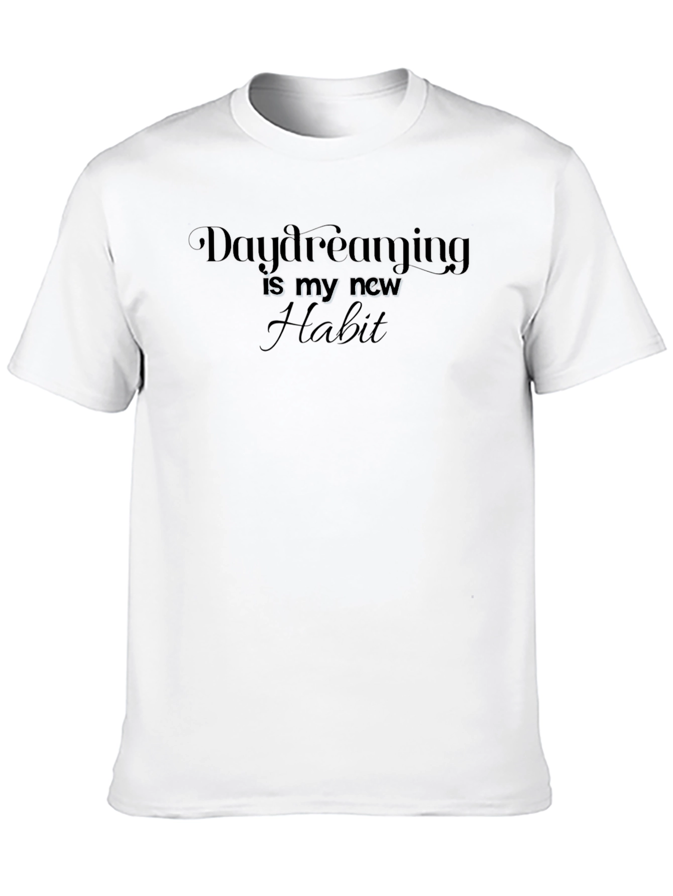 Daydreaming New Habit Black T-Shirt