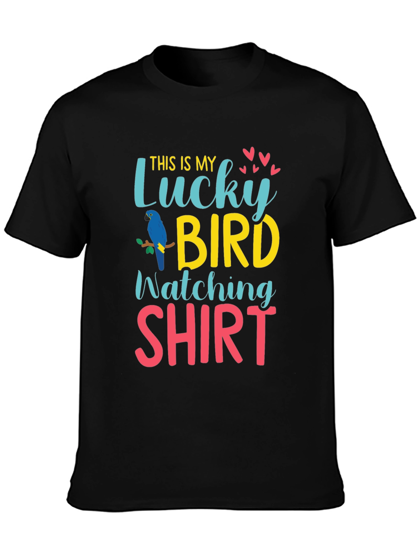Lucky Bird Watching Shirt - Graphic Tee