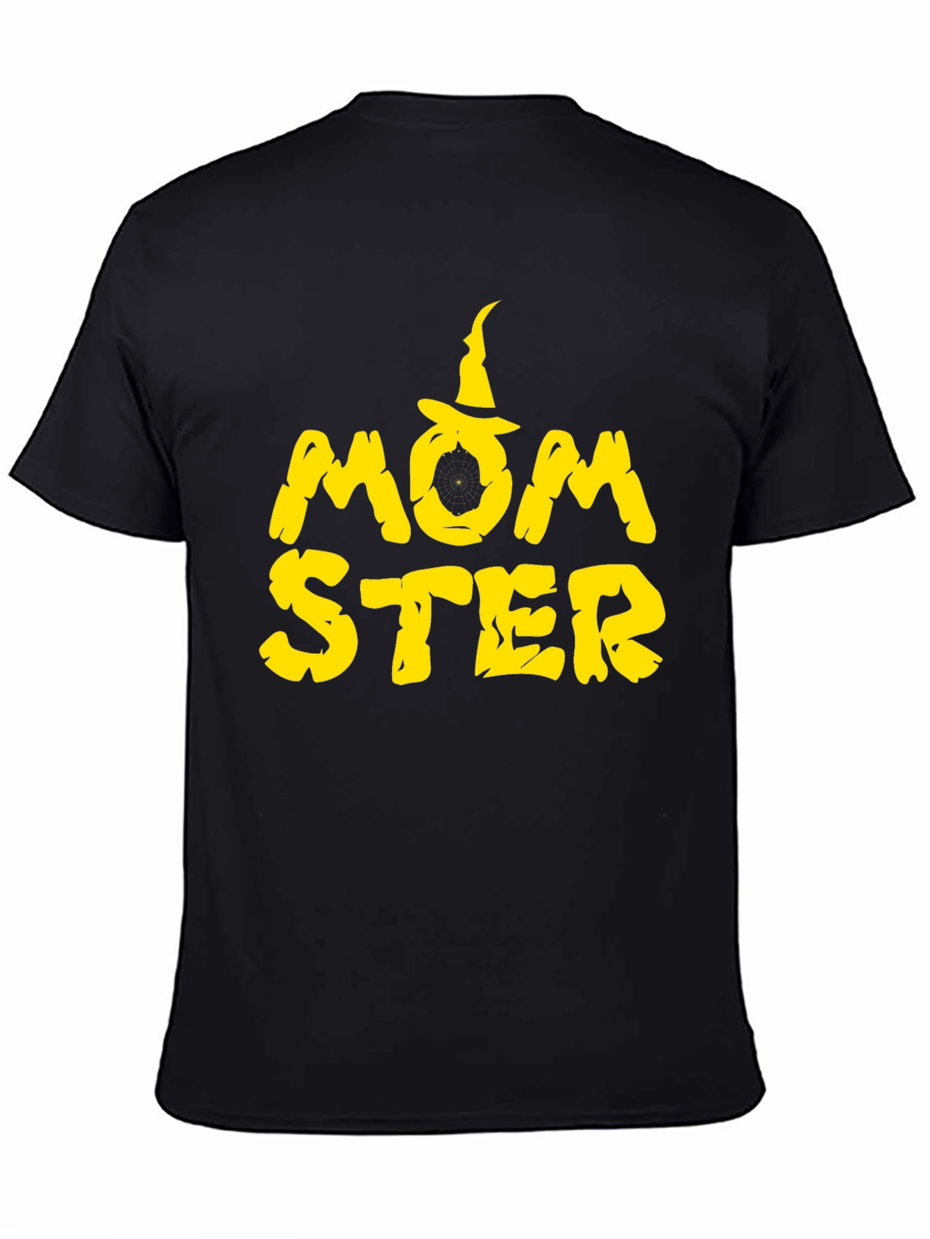 Momster Halloween T-Shirt - Black Tee