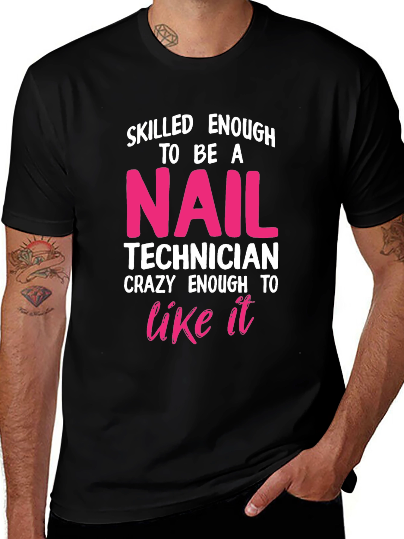 Nail Technician Graphic T-Shirt