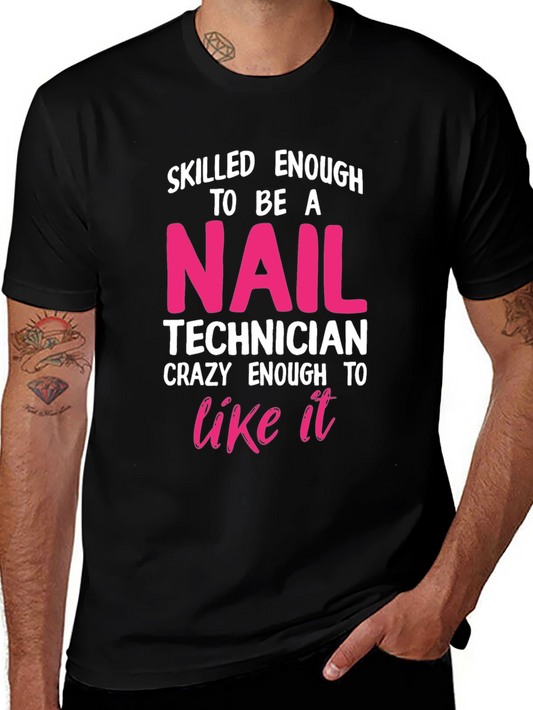 Nail Technician Graphic T-Shirt