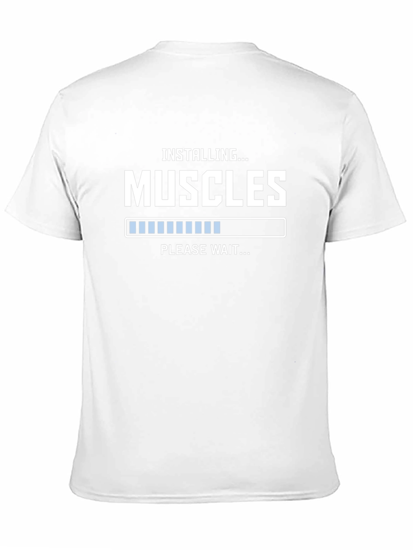Installing Muscles Funny Workout T-Shirt