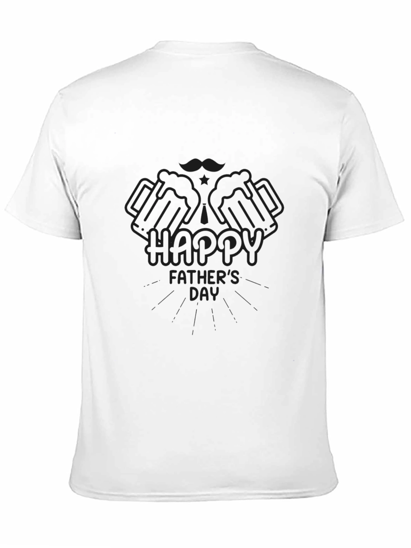 Happy Fathers Day Graphic T-Shirt
