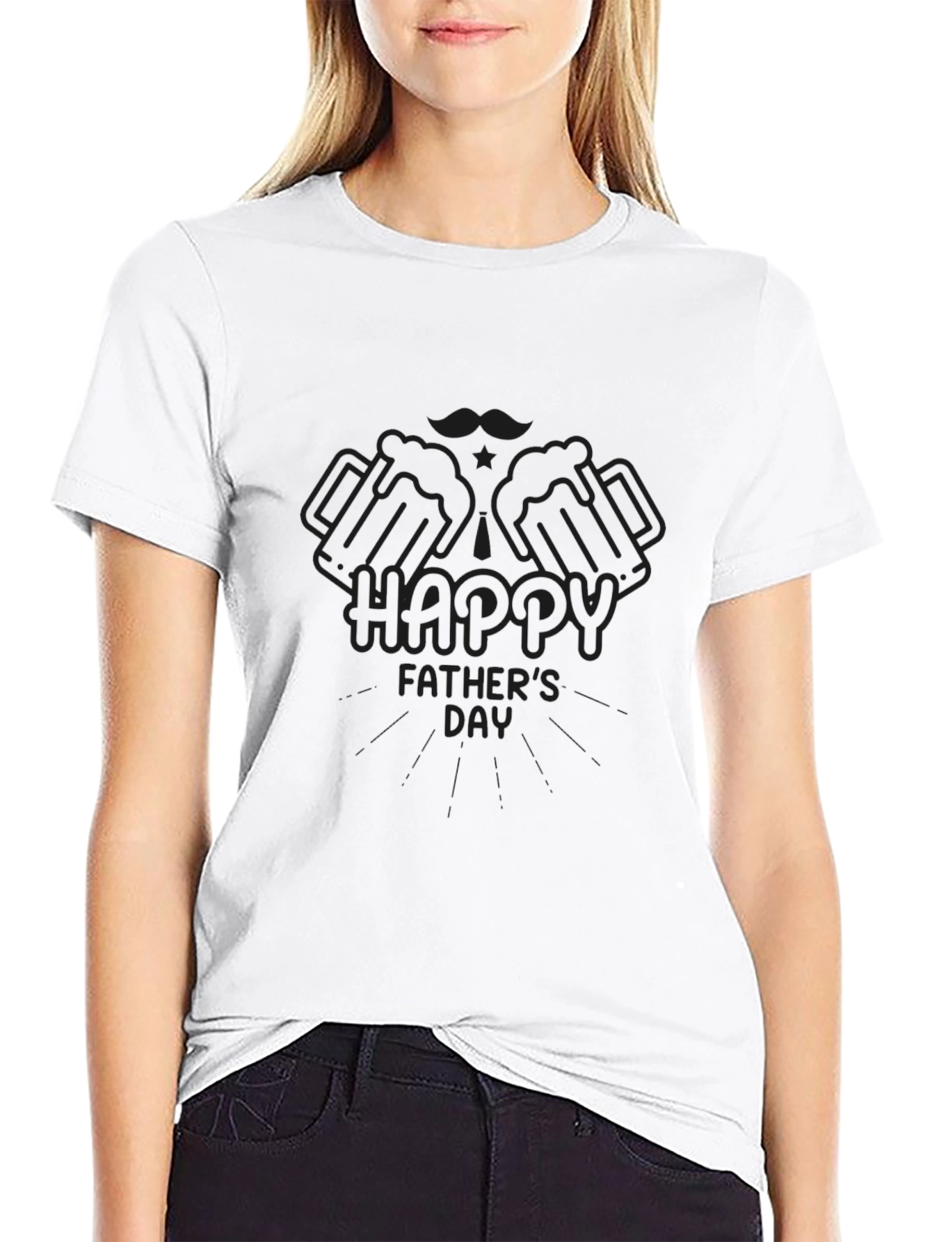 Happy Fathers Day Graphic T-Shirt