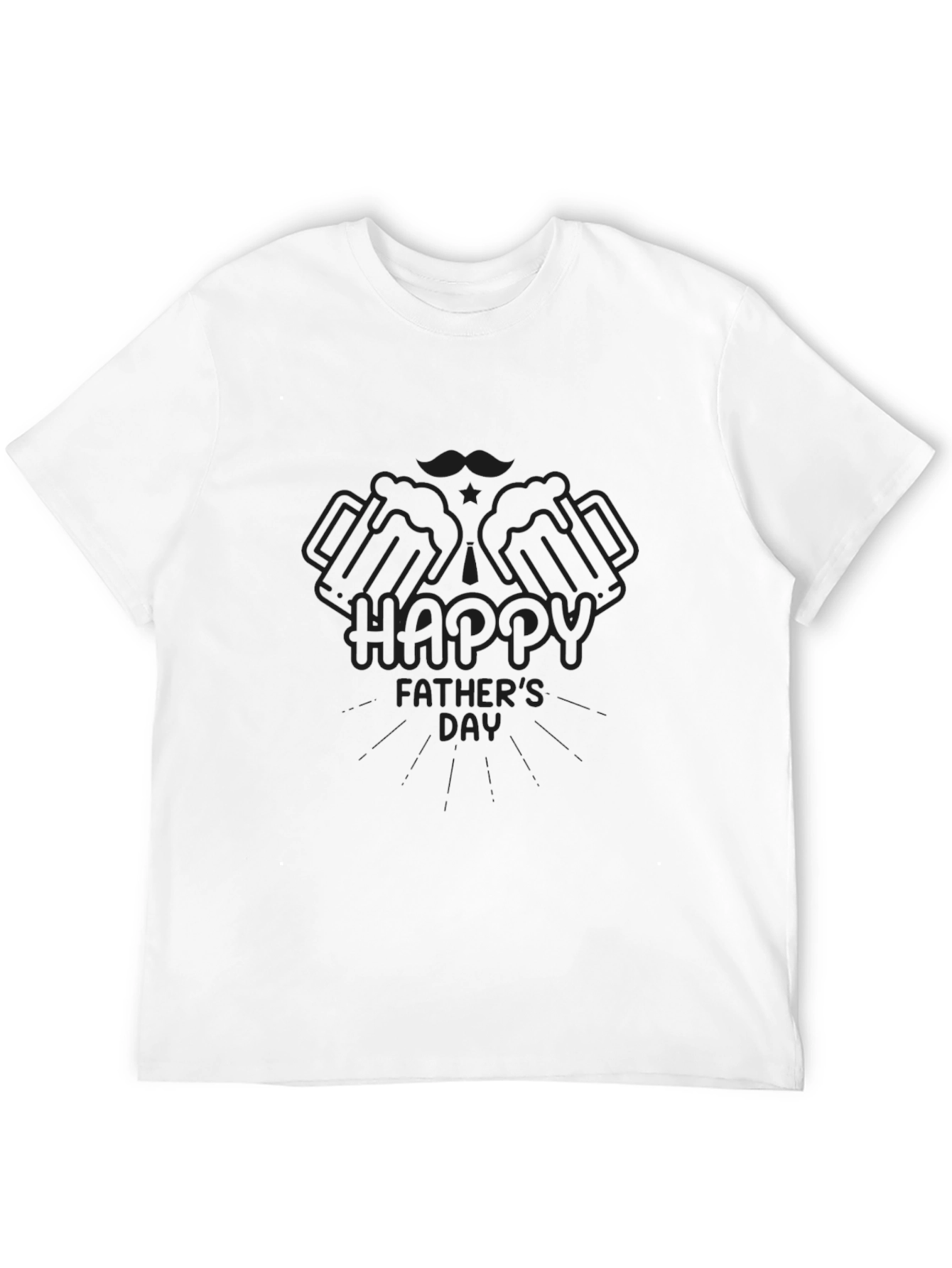 Happy Fathers Day Graphic T-Shirt