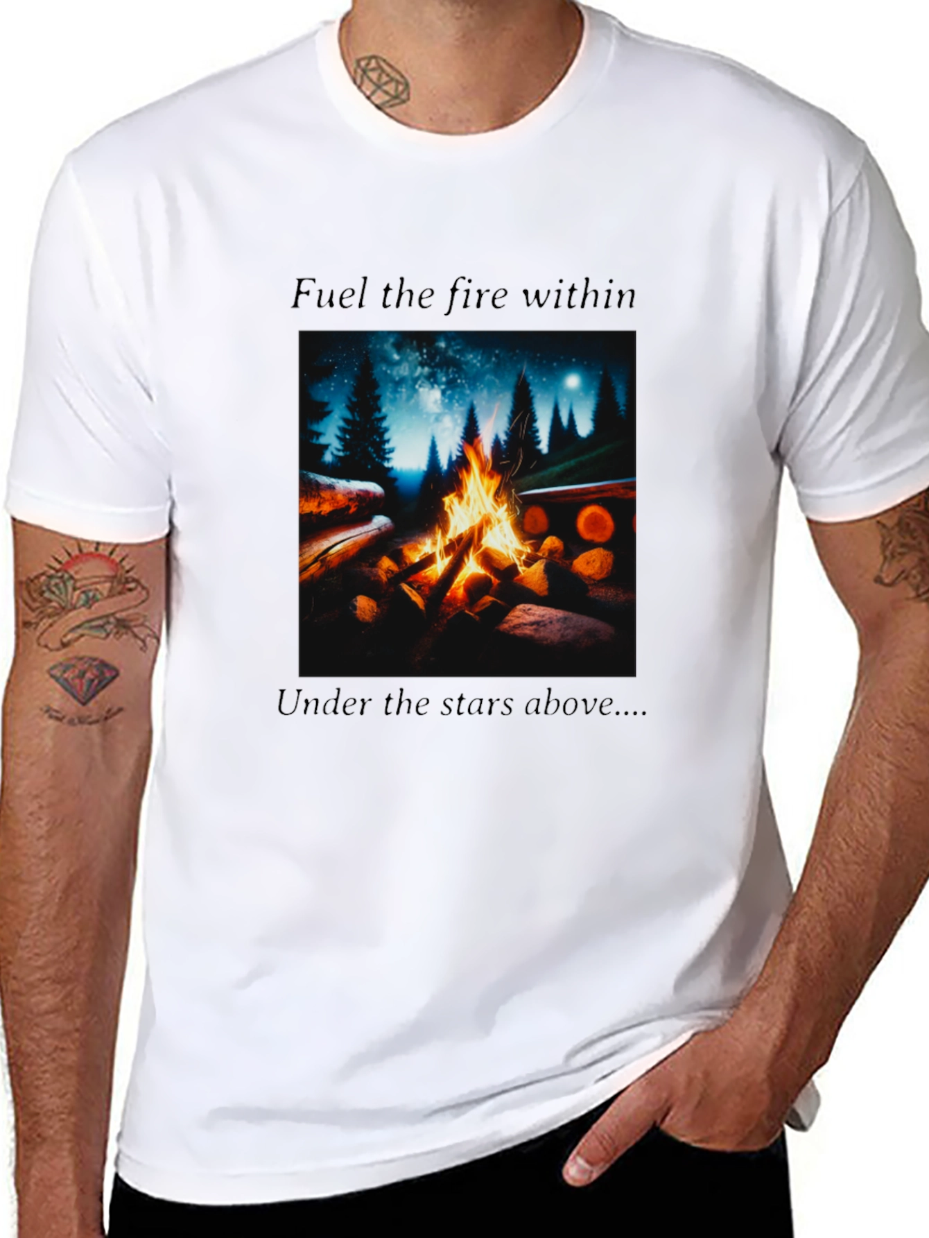 Fuel the Fire Camping T-Shirt