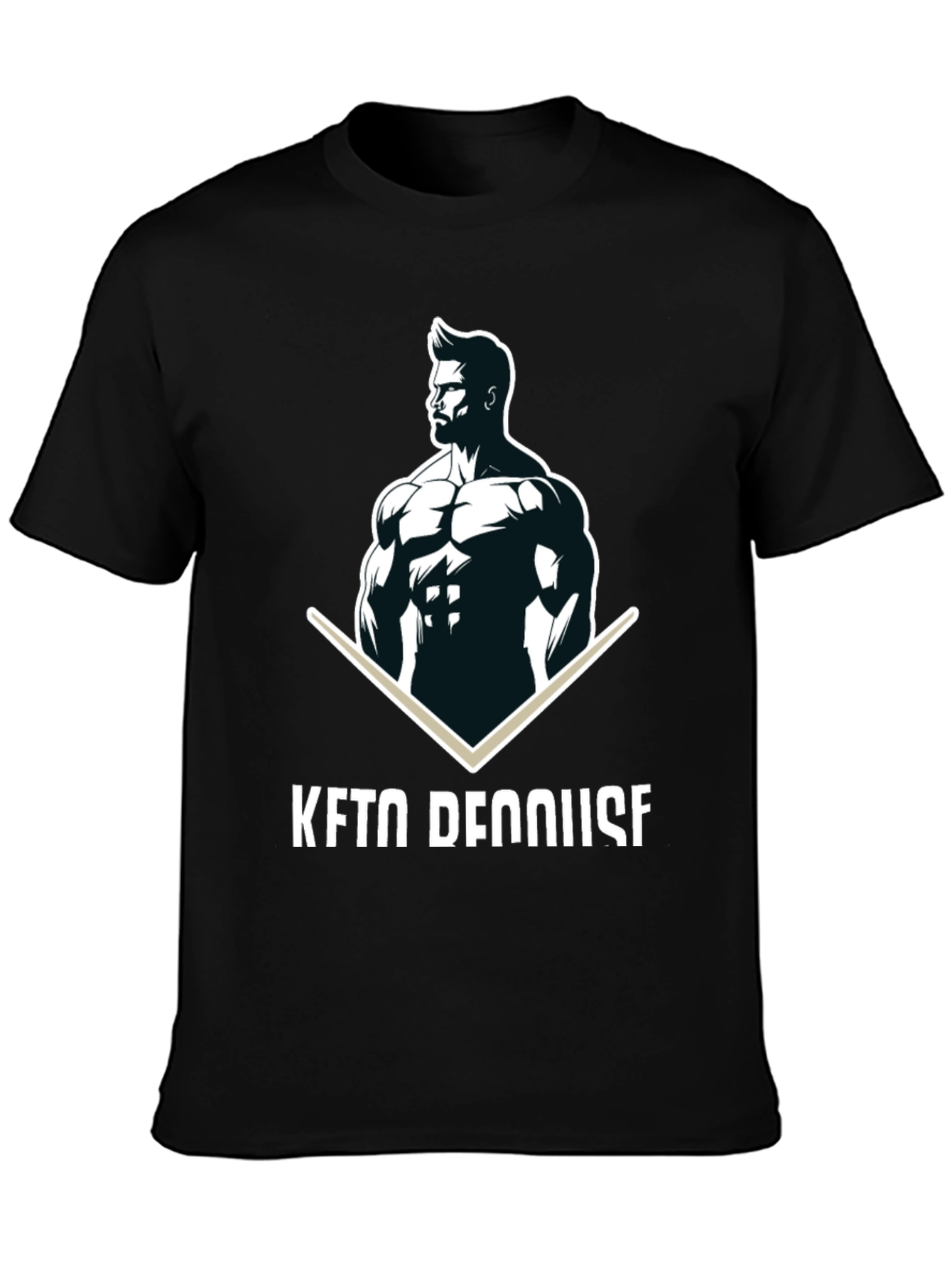 Keto Dennis Black Graphic T-Shirt