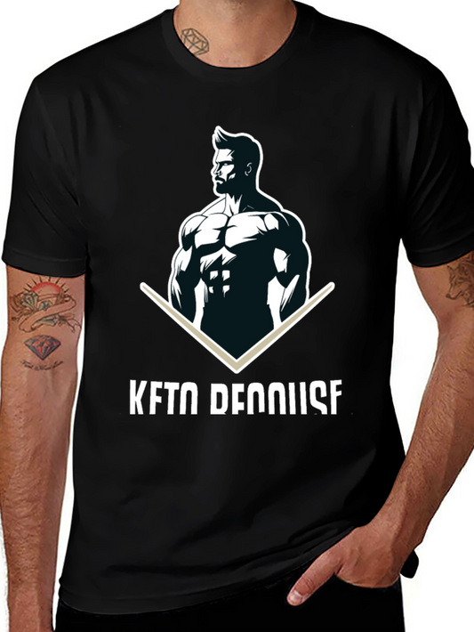 Keto Dennis Black Graphic T-Shirt